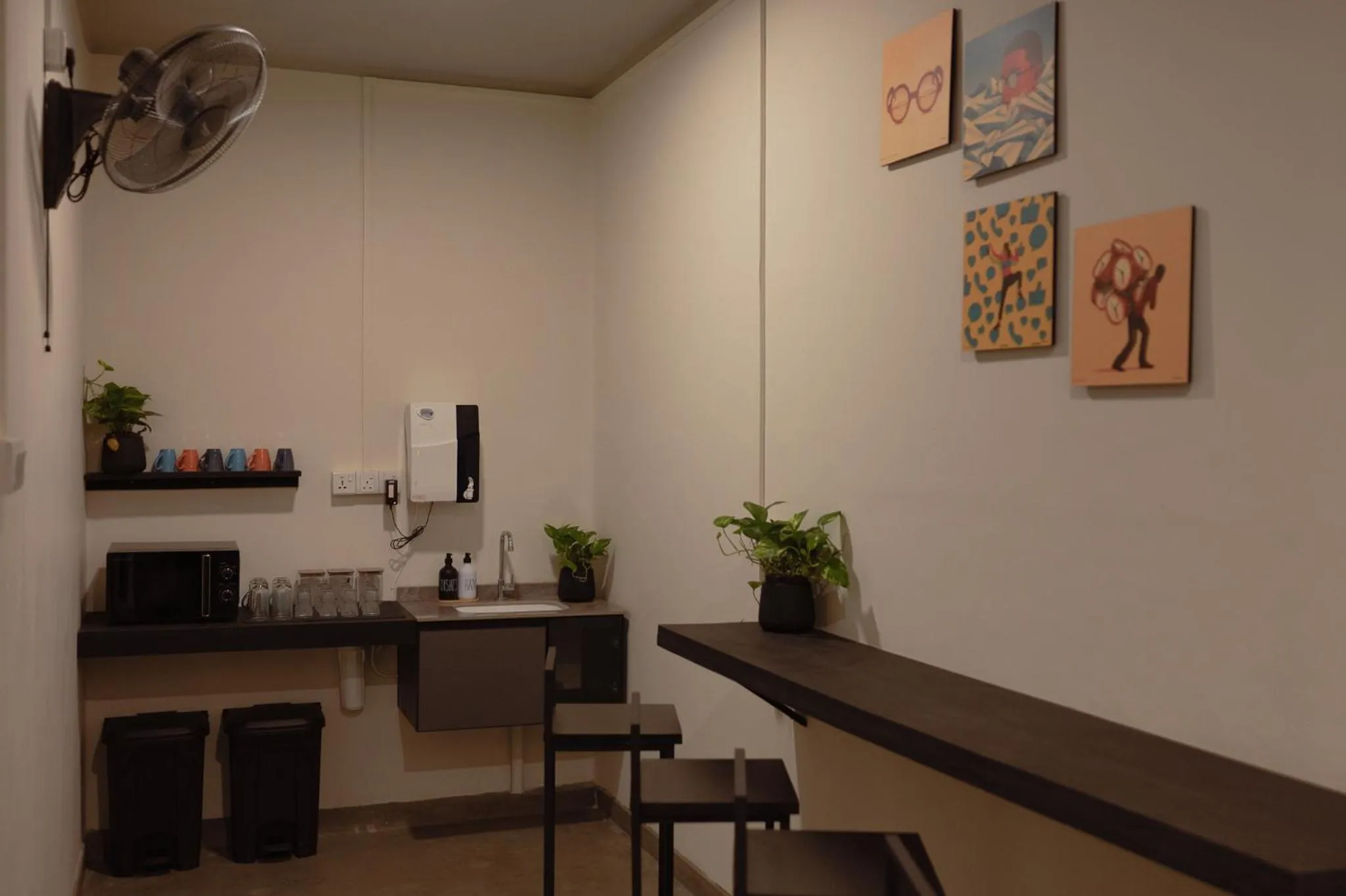 Coffee/tea facilities in Snooze Station by Sydney Galle