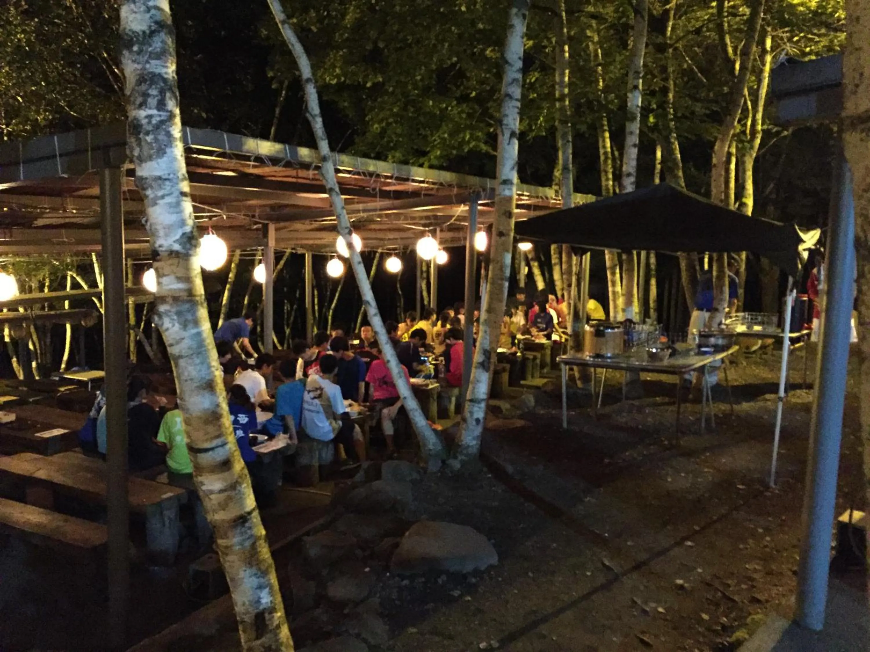 BBQ facilities in Hotel Tagawa