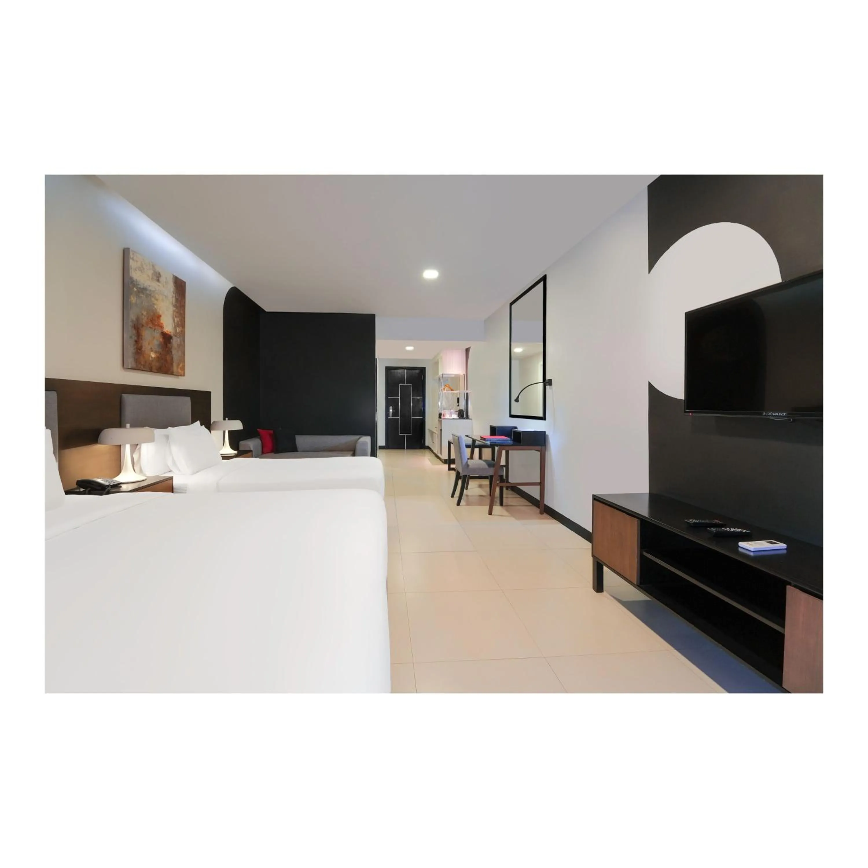 Bed in Summit Hotel Magnolia