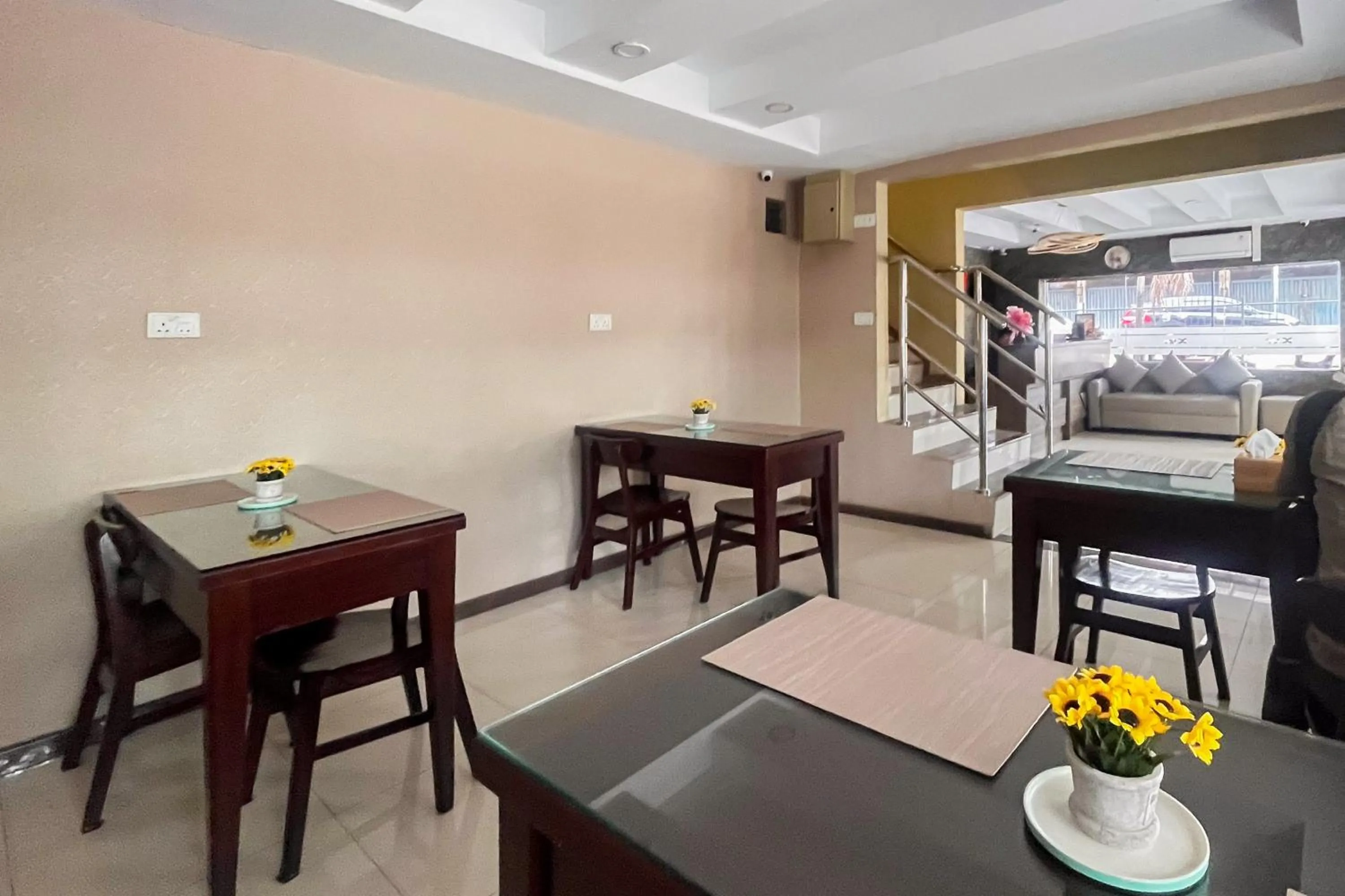 Seating area in Urbanview Hotel X Ten Harbour Bay Batam