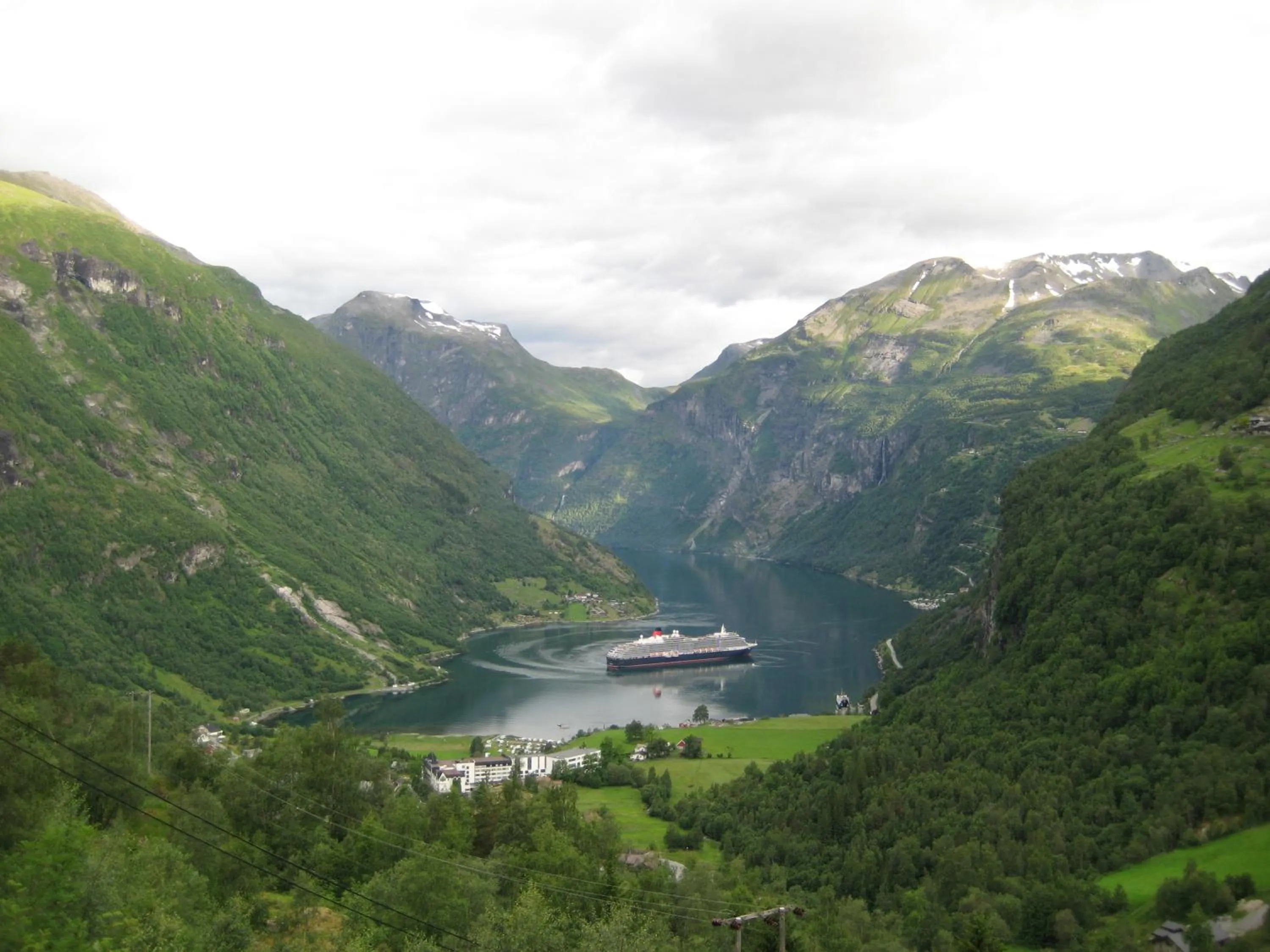 View (from property/room) in Lunheim in Geiranger