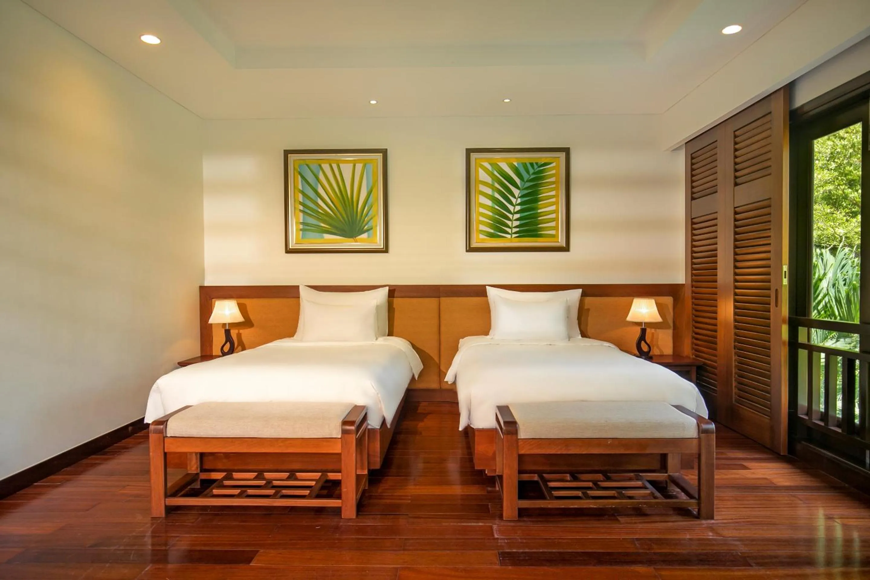 Bed in Resort Villas Da Nang By Abogo