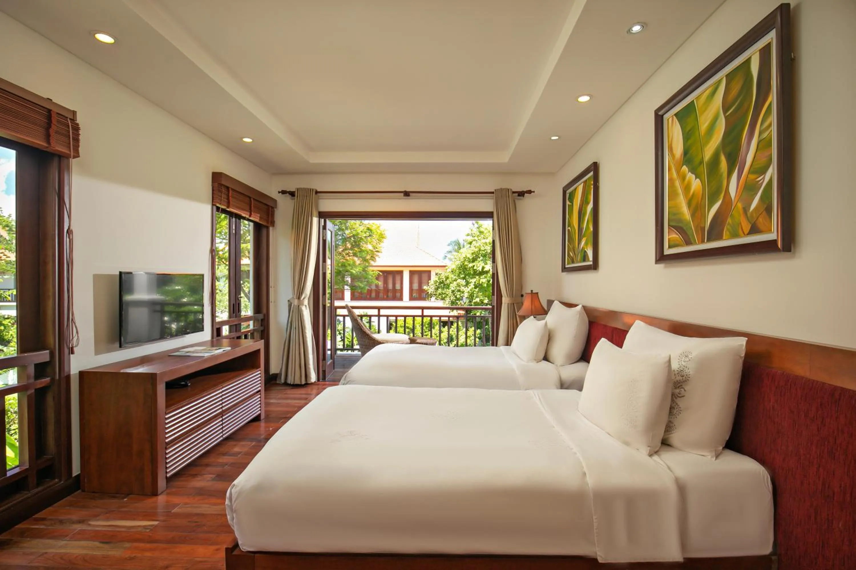 Bed in Resort Villas Da Nang By Abogo