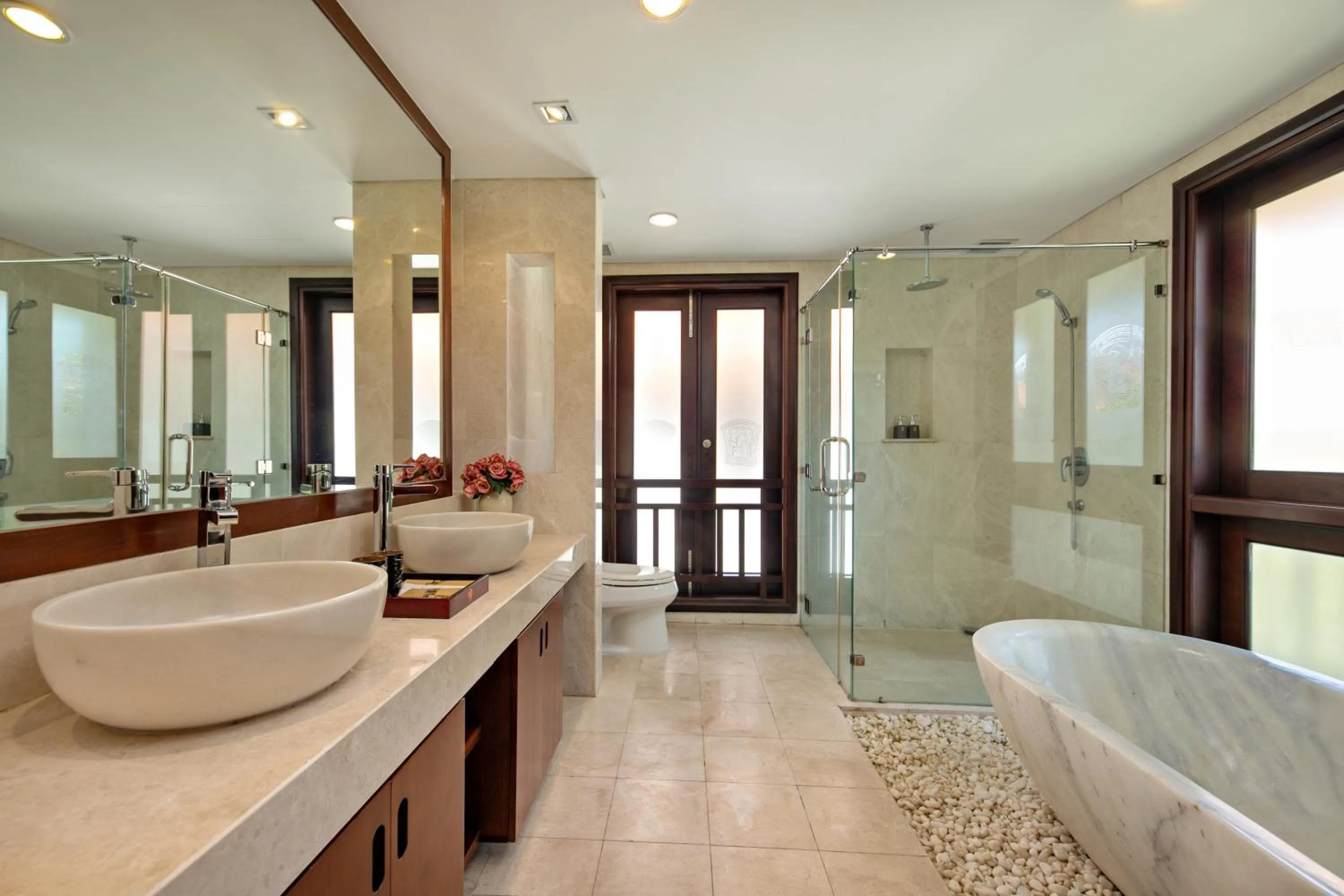 Shower in Resort Villas Da Nang By Abogo