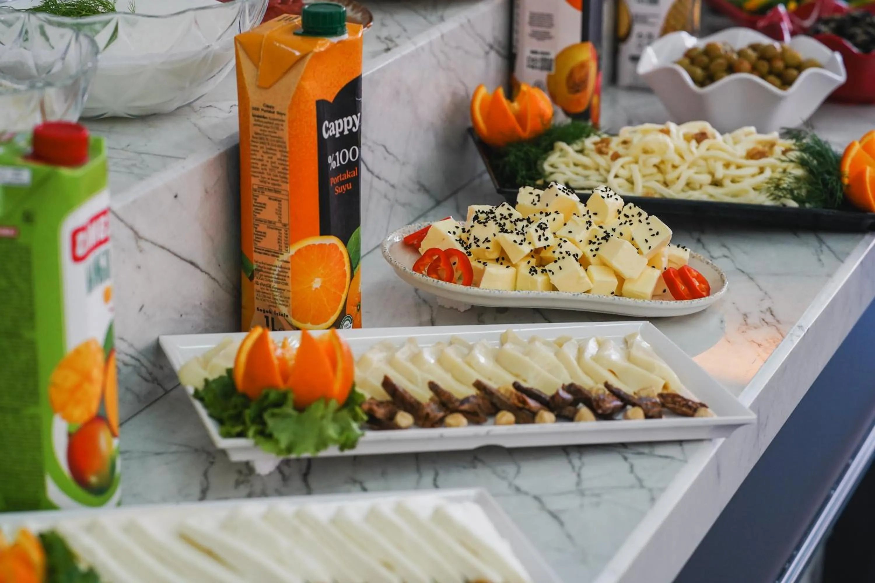 Buffet breakfast in Grand Özer Hotel