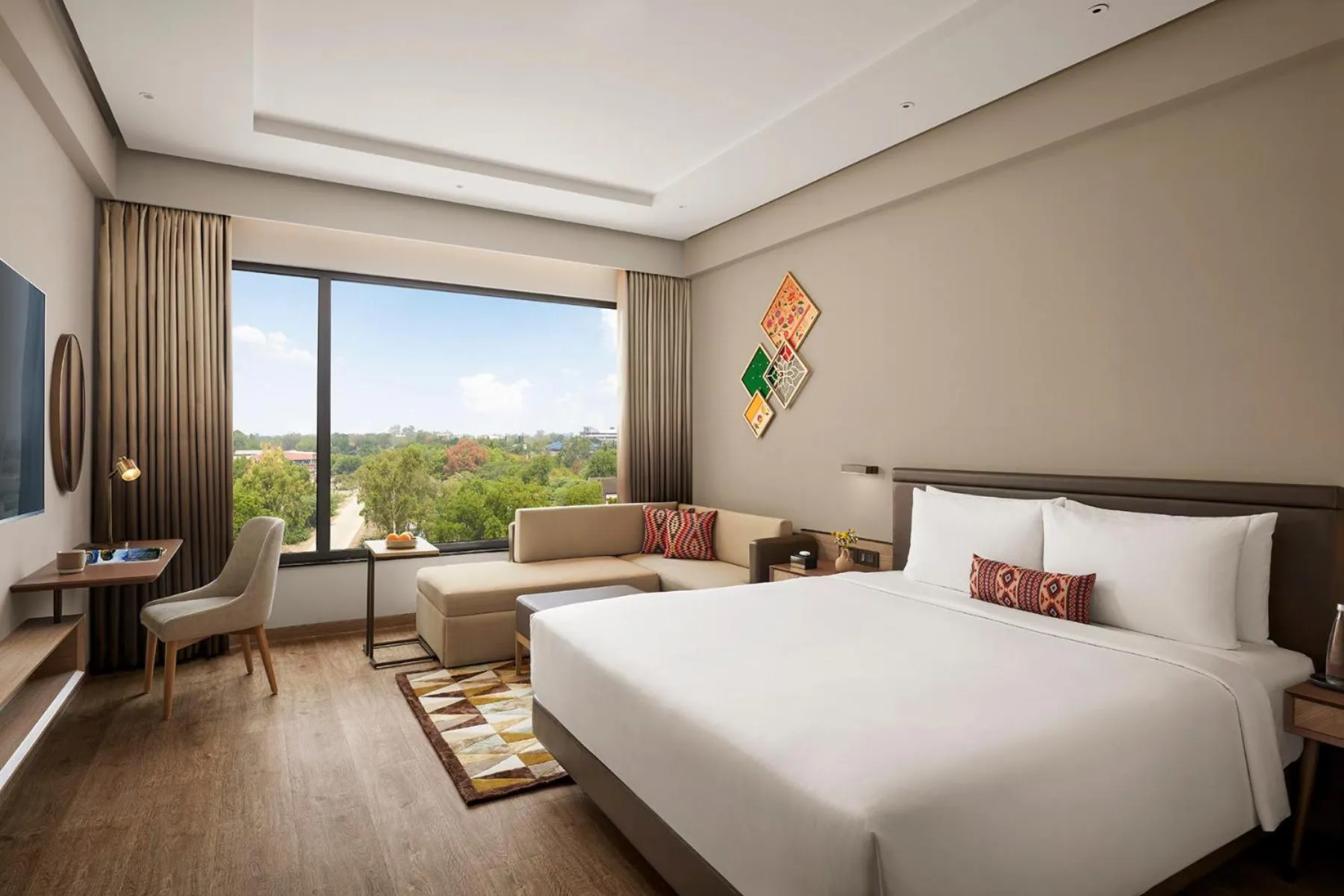 Bedroom, Bed in Hyatt Place Aurangabad Airport