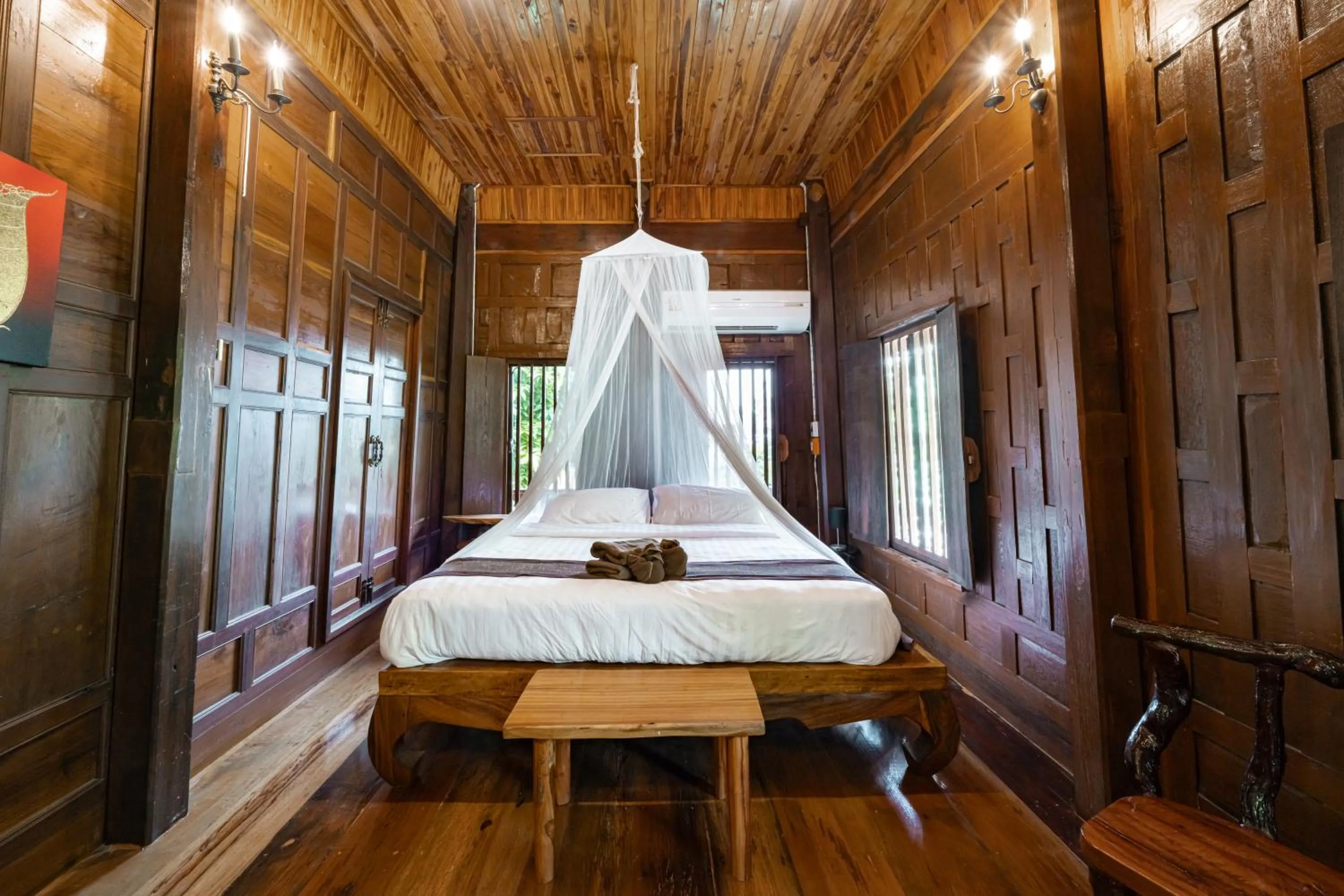 Bed in Athithara Homestay