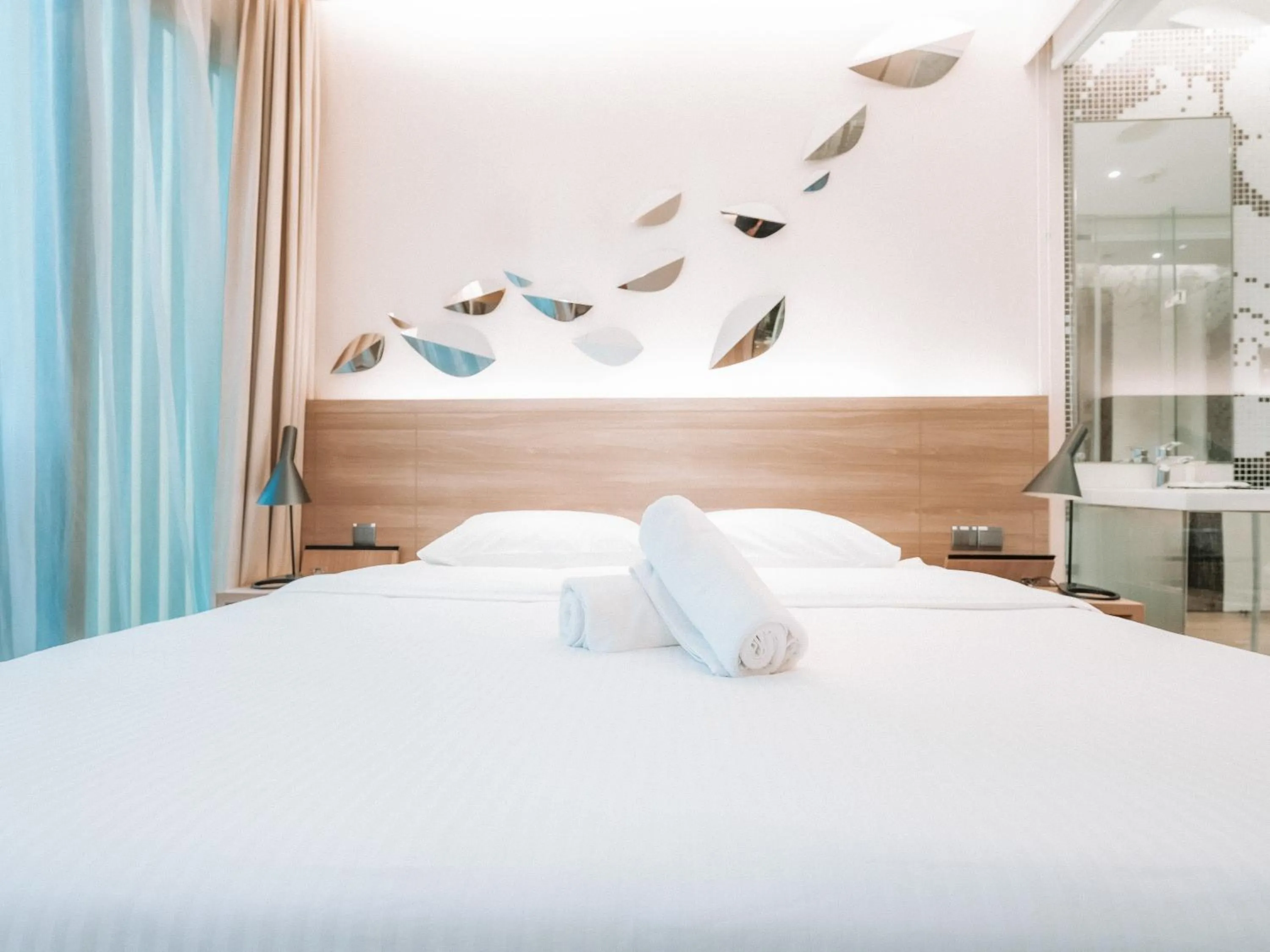 Bed in A Hotel Bugis