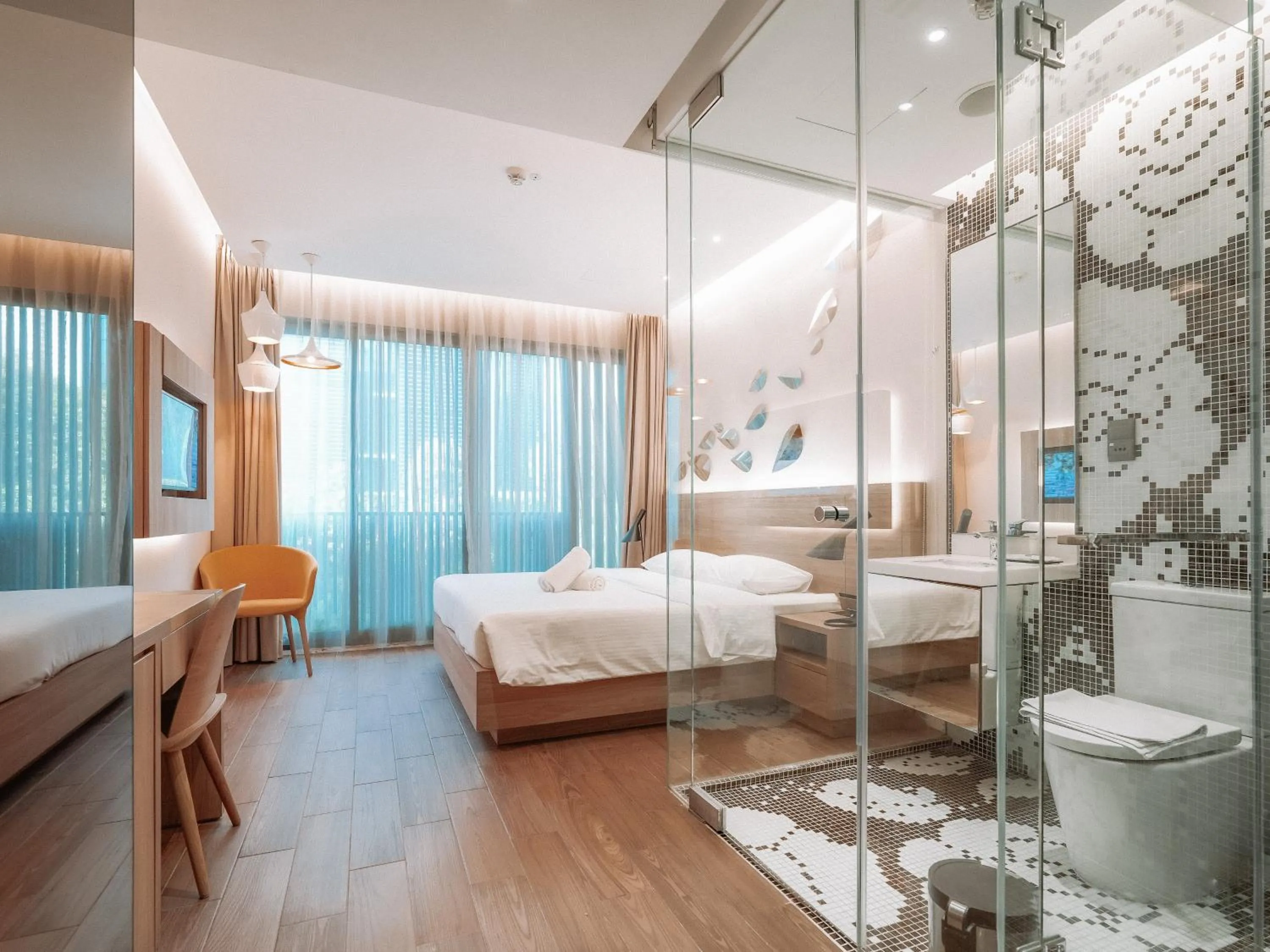 Bed in A Hotel Bugis