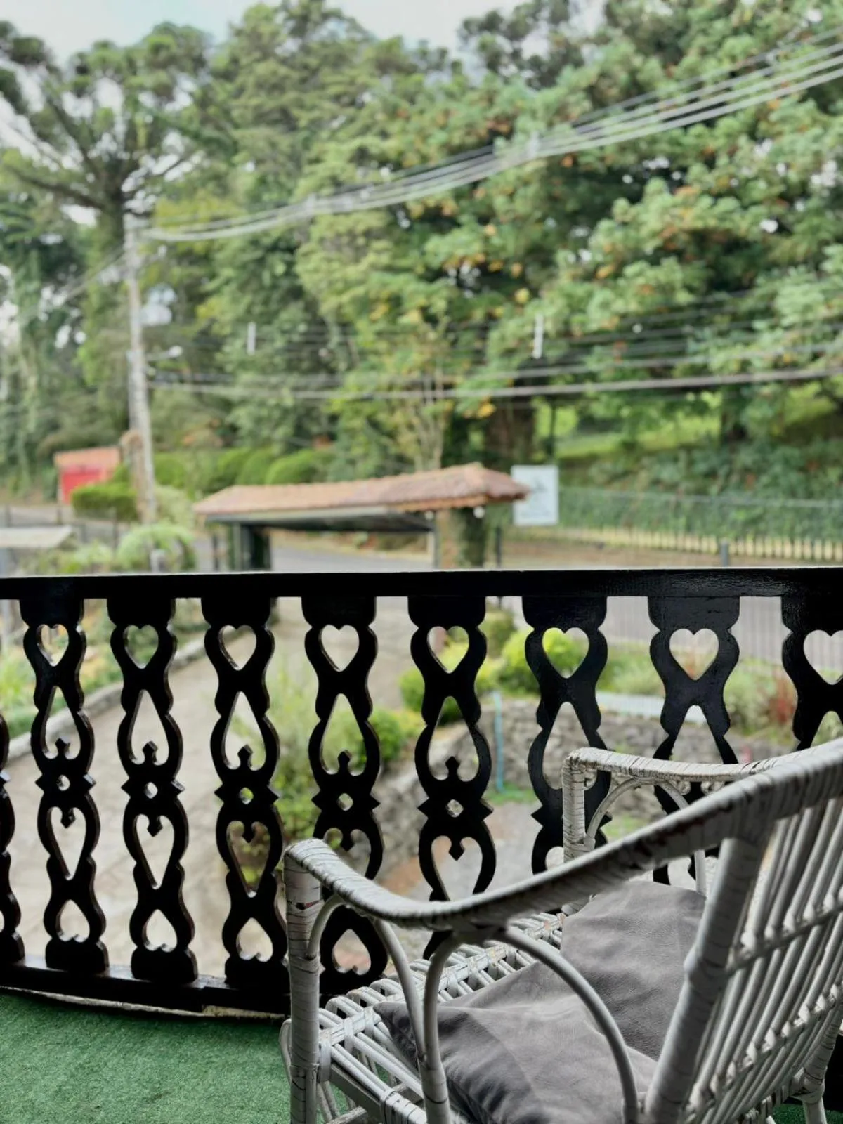 Balcony/Terrace in Chalé das Neves