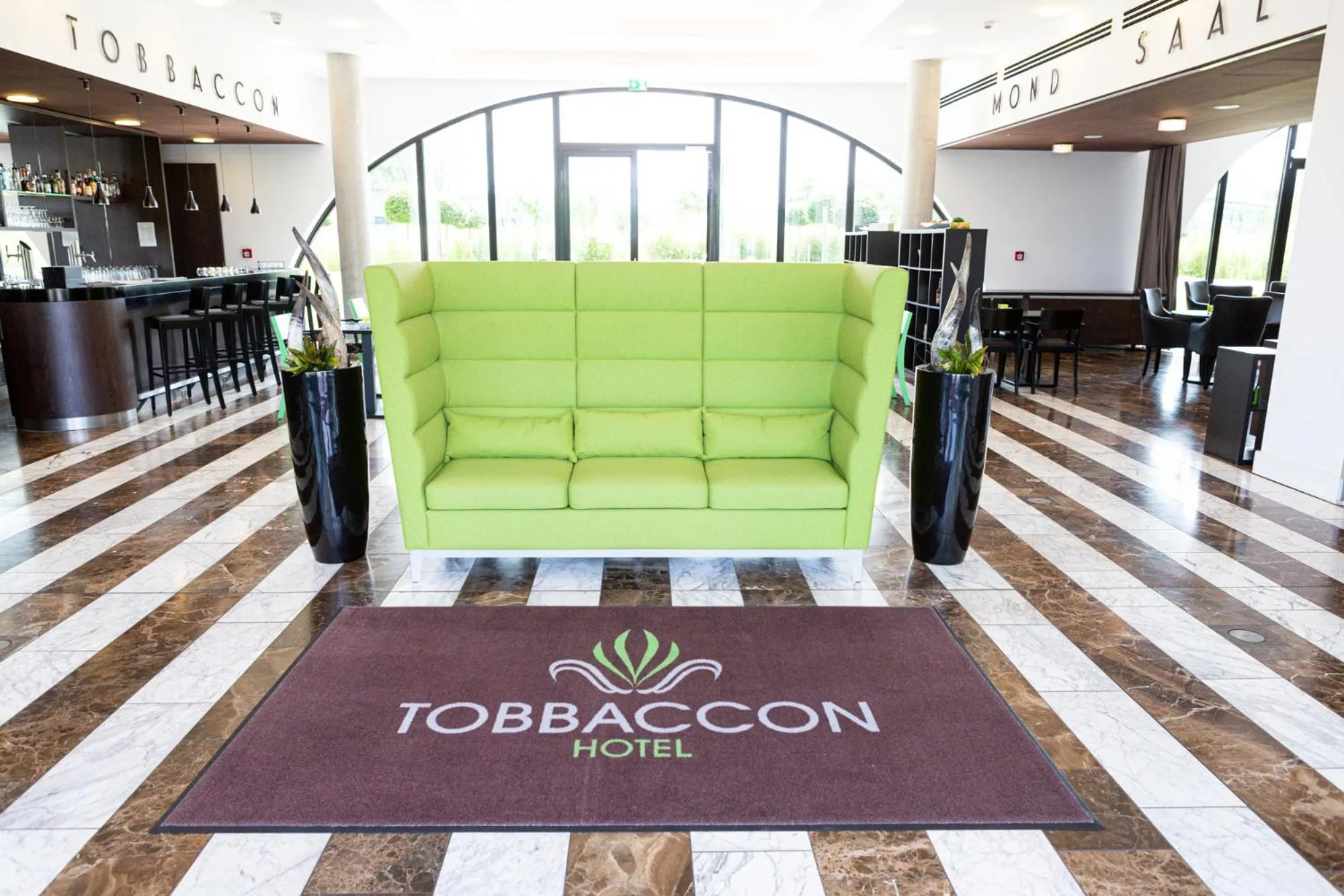 Lobby or reception in Tobbaccon Hotel