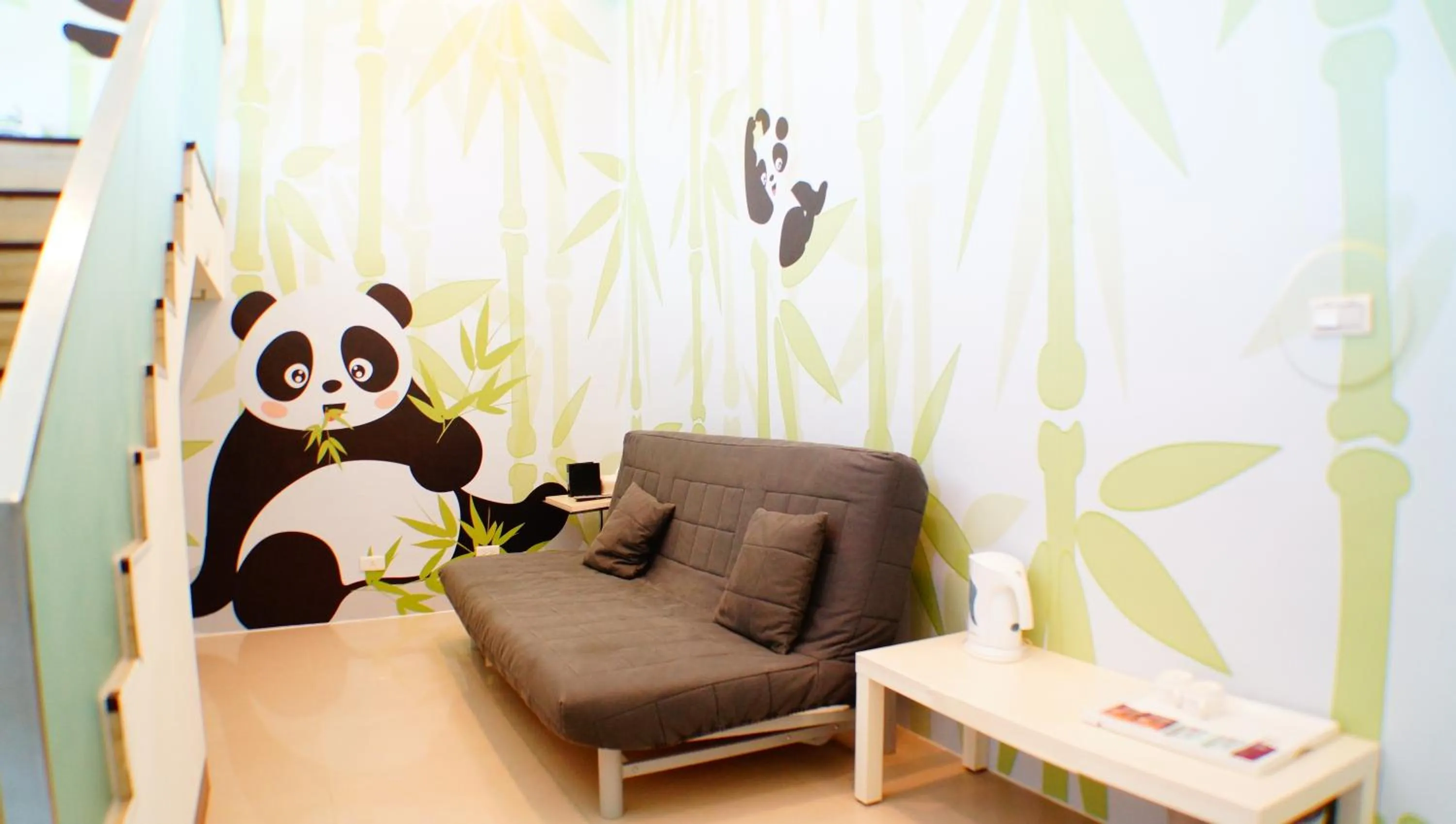 Living room in Lan Yang Resort Four Seasons