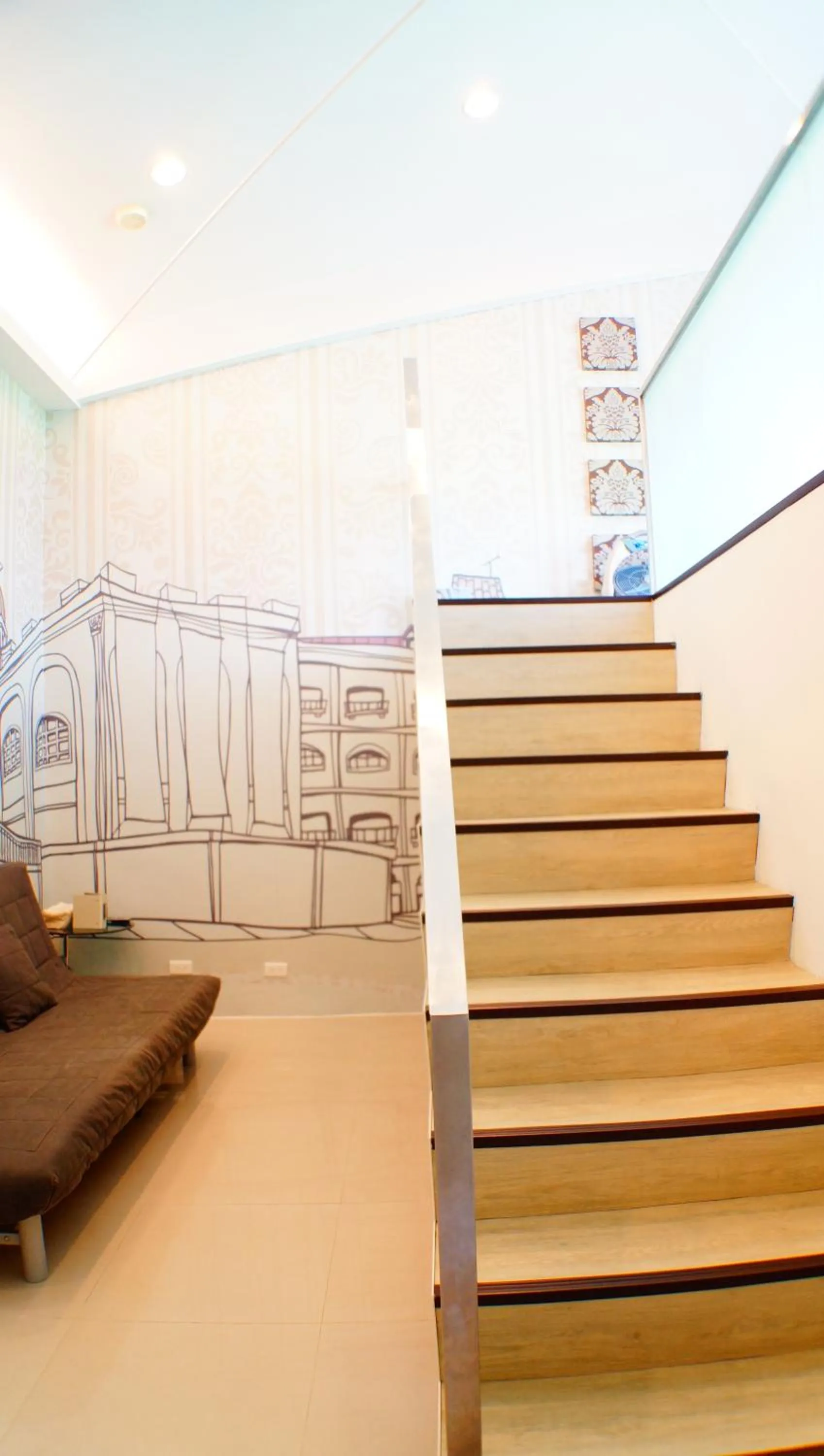 Living room in Lan Yang Resort Four Seasons