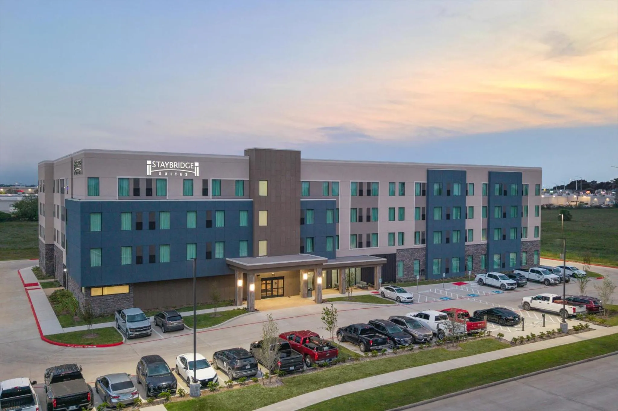 Property building in Staybridge Suites Port Arthur - by IHG