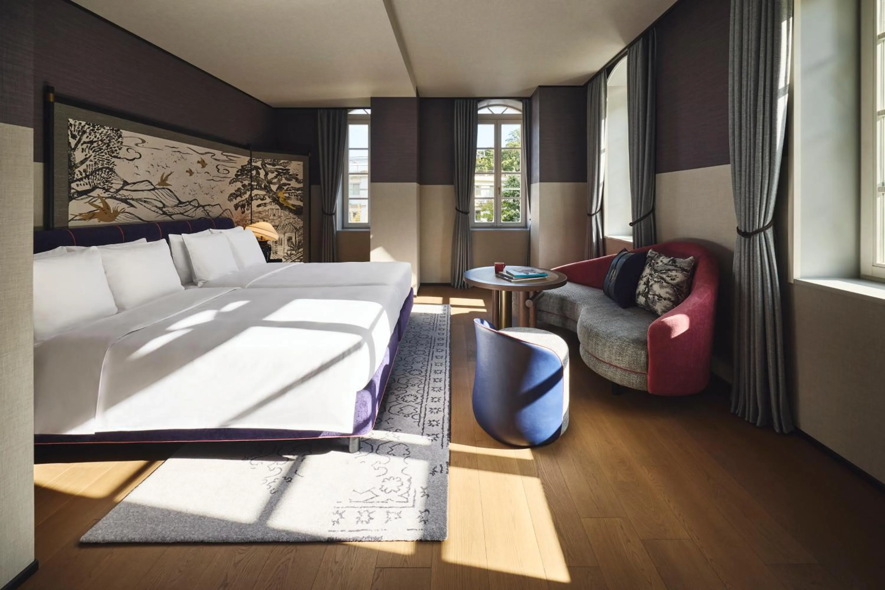 Photo of the whole room, Bed in Hotel Indigo Nagasaki Glover Street by IHG