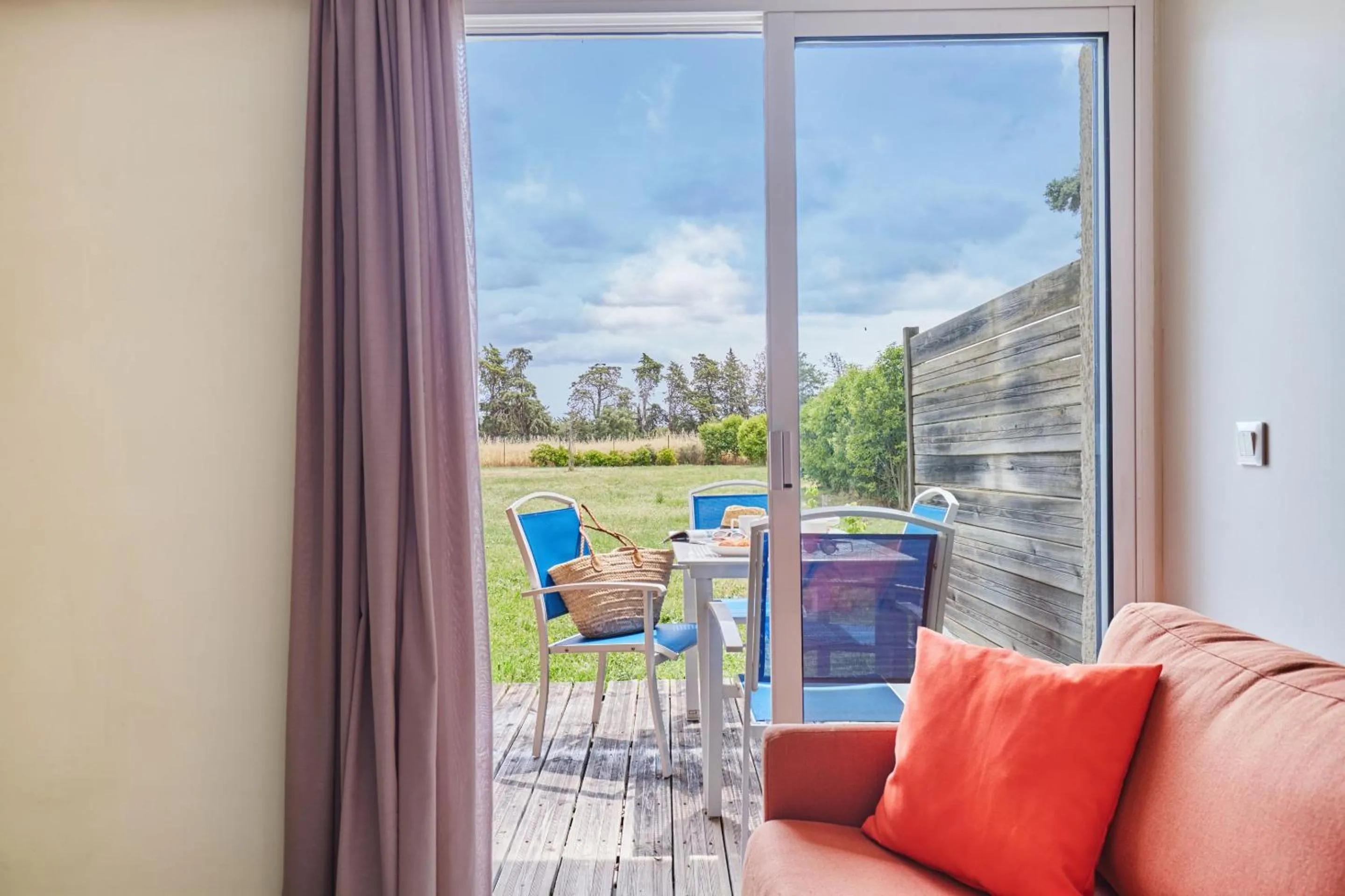 Balcony/Terrace in Résidence Odalys Côté Canal