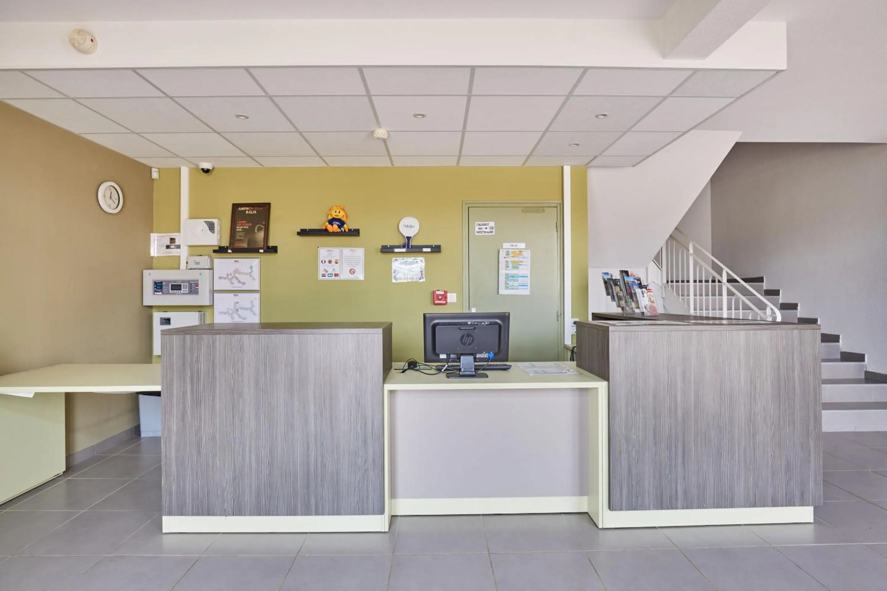 Lobby or reception in Résidence Odalys Côté Canal