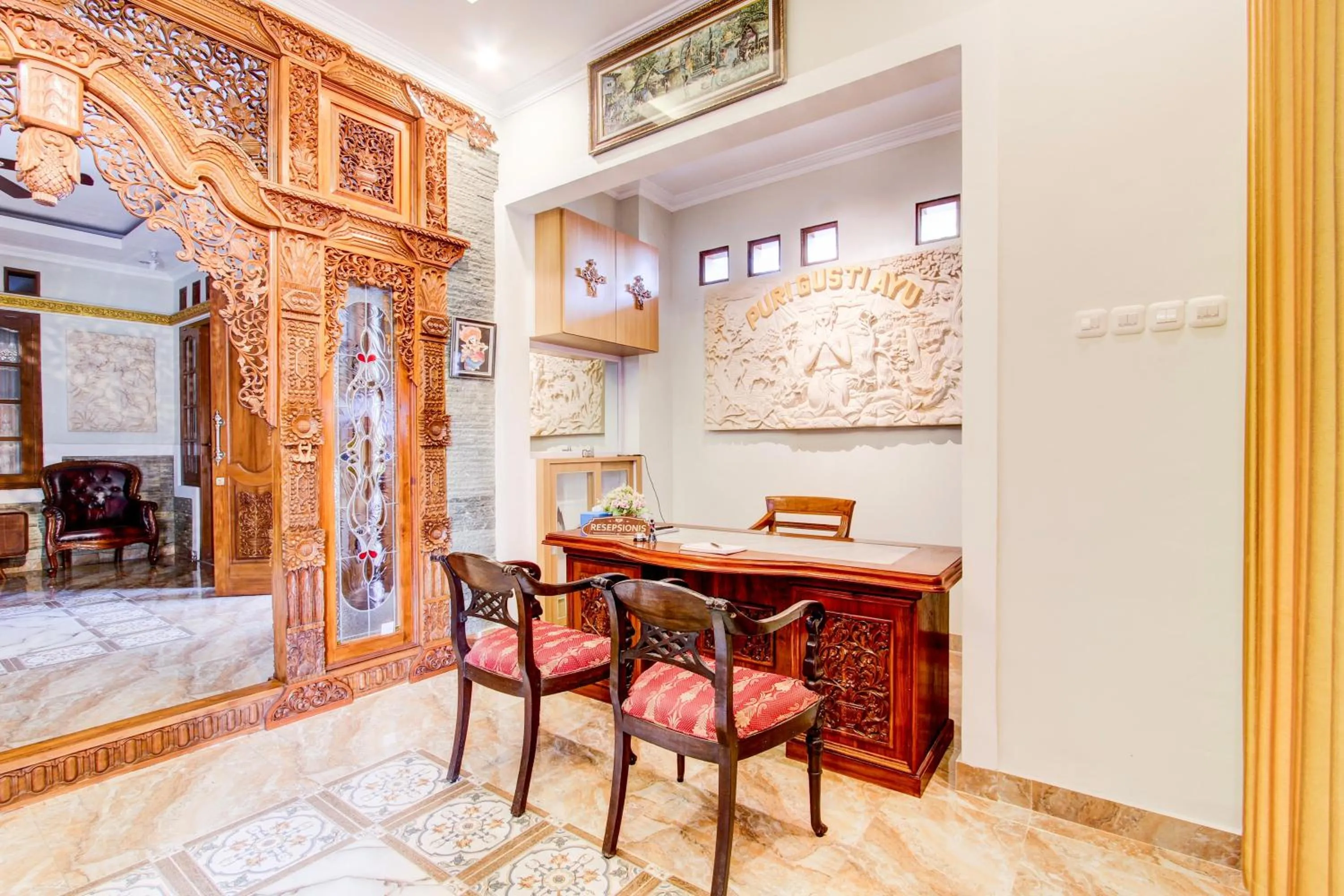 Lobby or reception in Collection O 94154 Puri Gusti Ayu