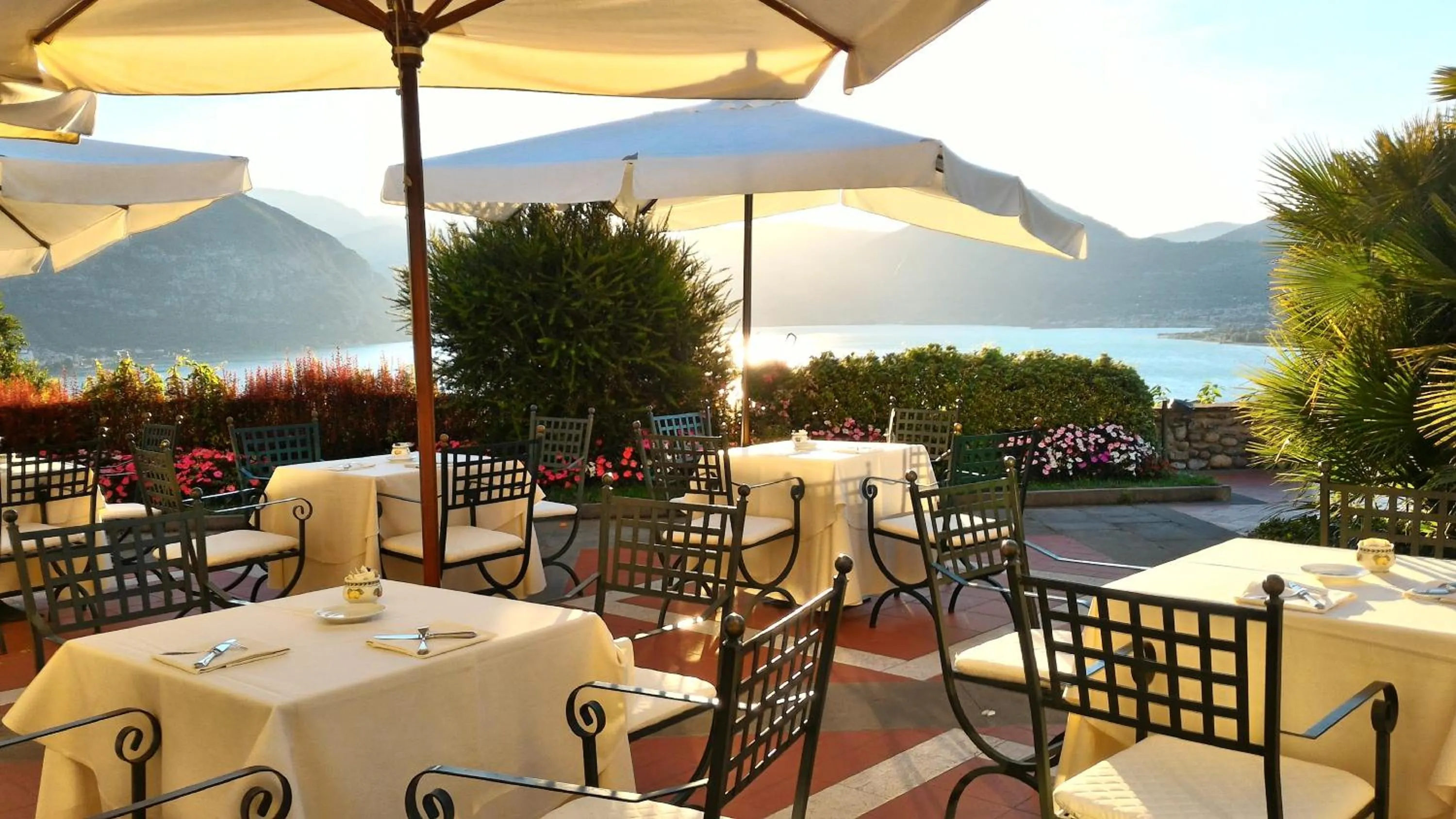 Balcony/Terrace in Romantik Hotel Relais Mirabella Iseo