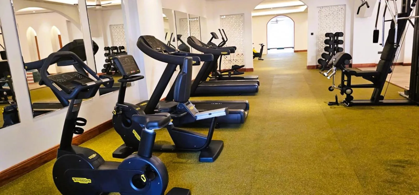 Fitness centre/facilities in Shukran Palace