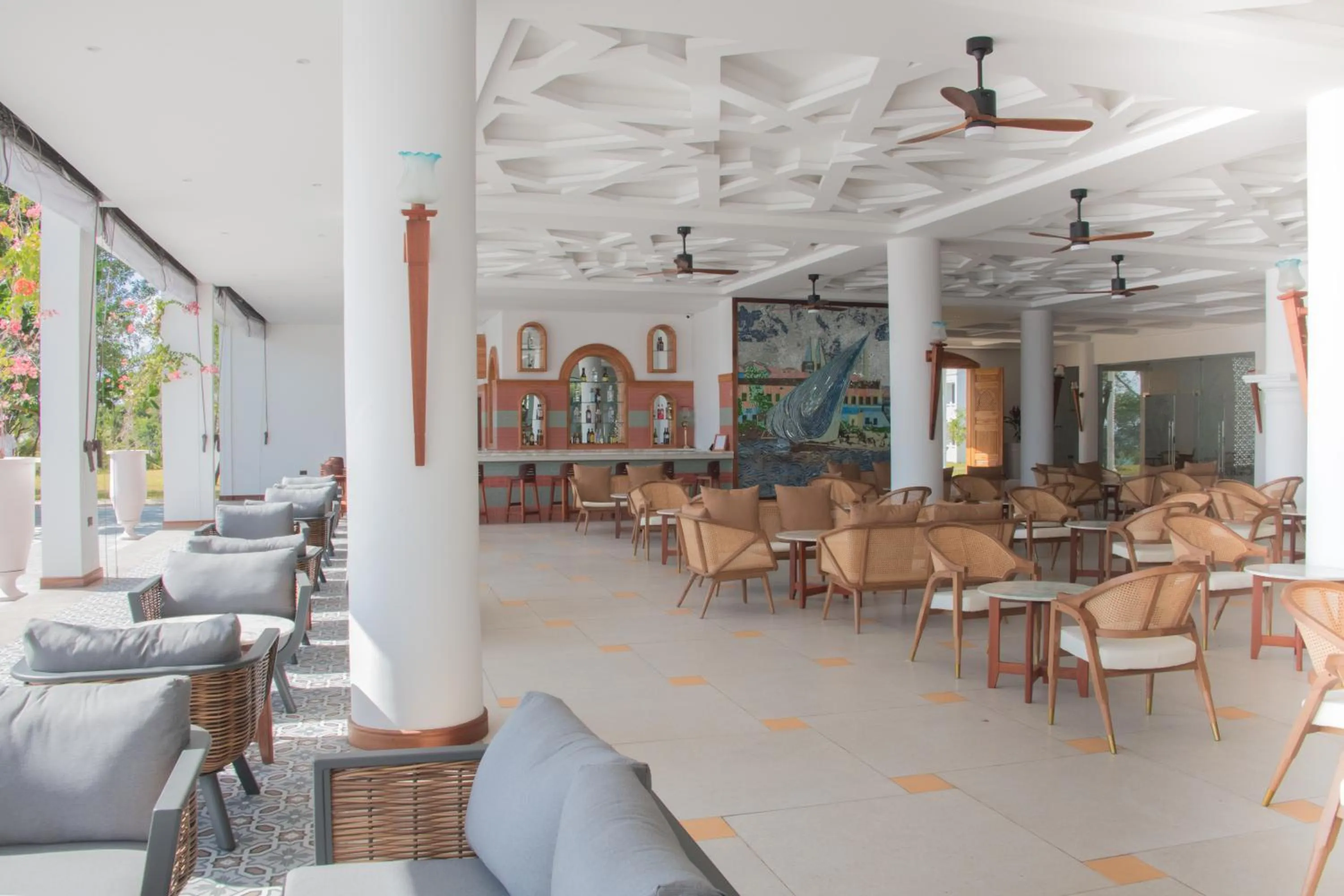 Lounge or bar in Shukran Palace