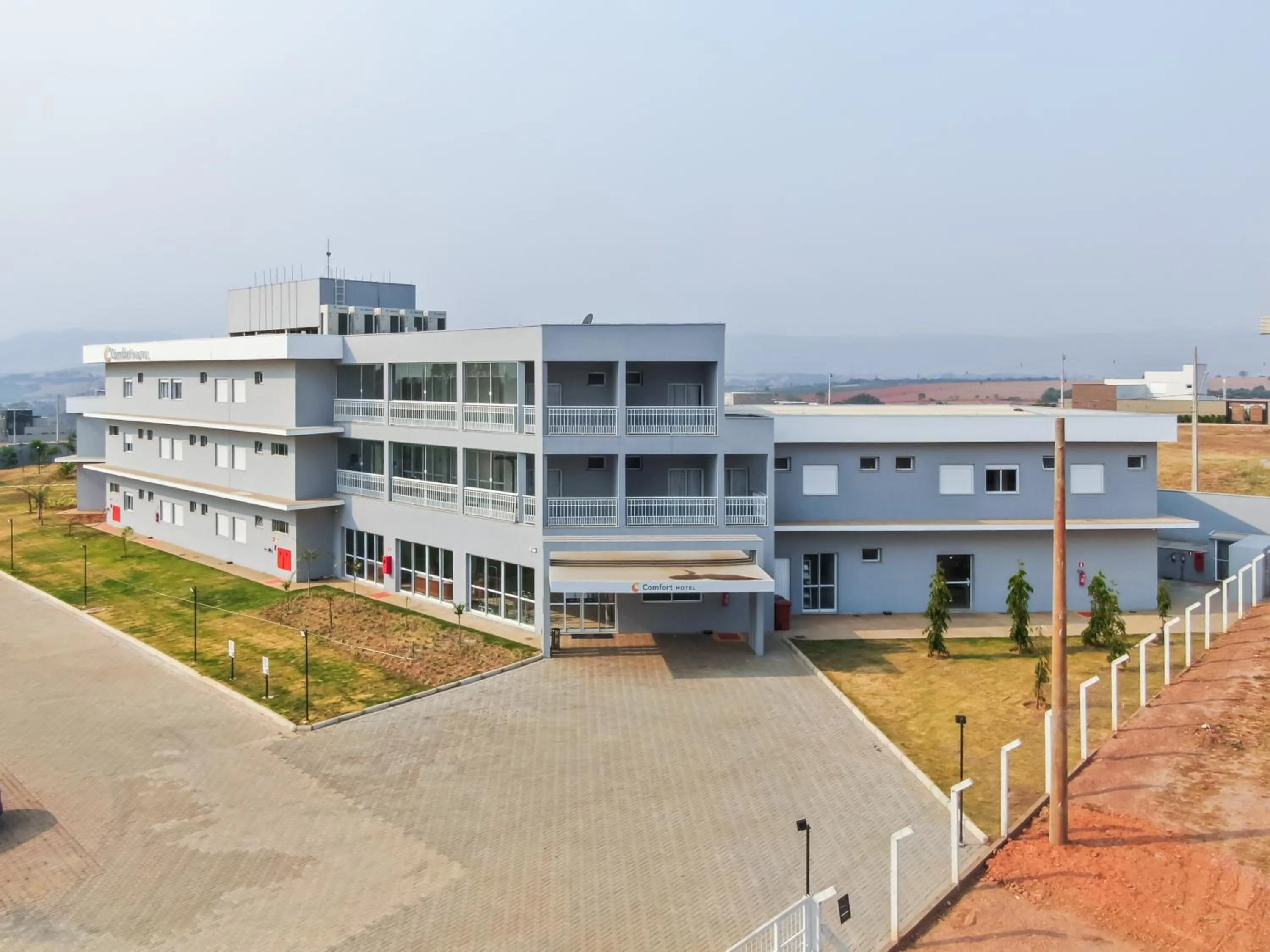 Facade/entrance in Comfort Hotel Serra da Canastra