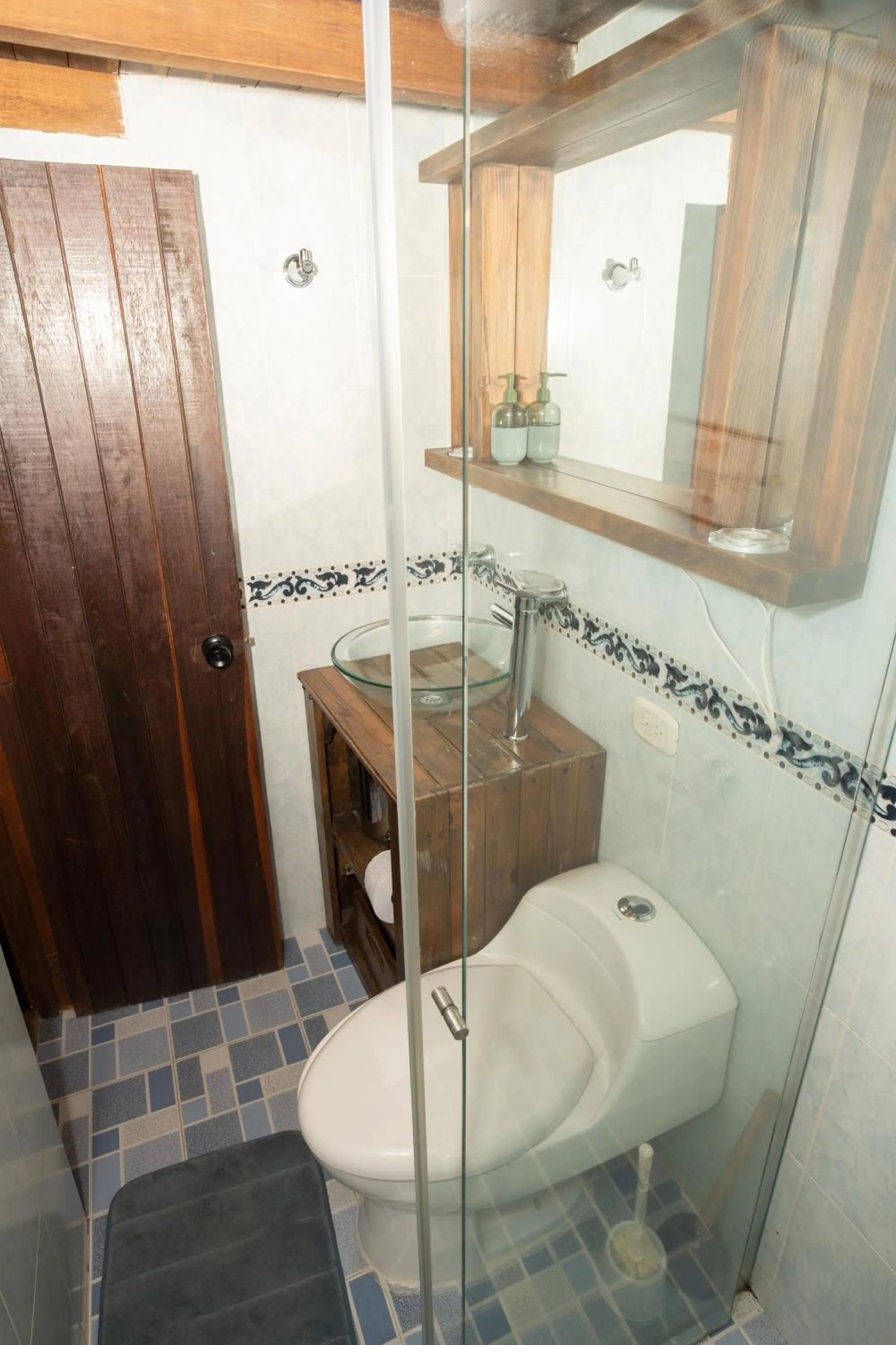 Shower in Hotel Spa Bliss Guatape