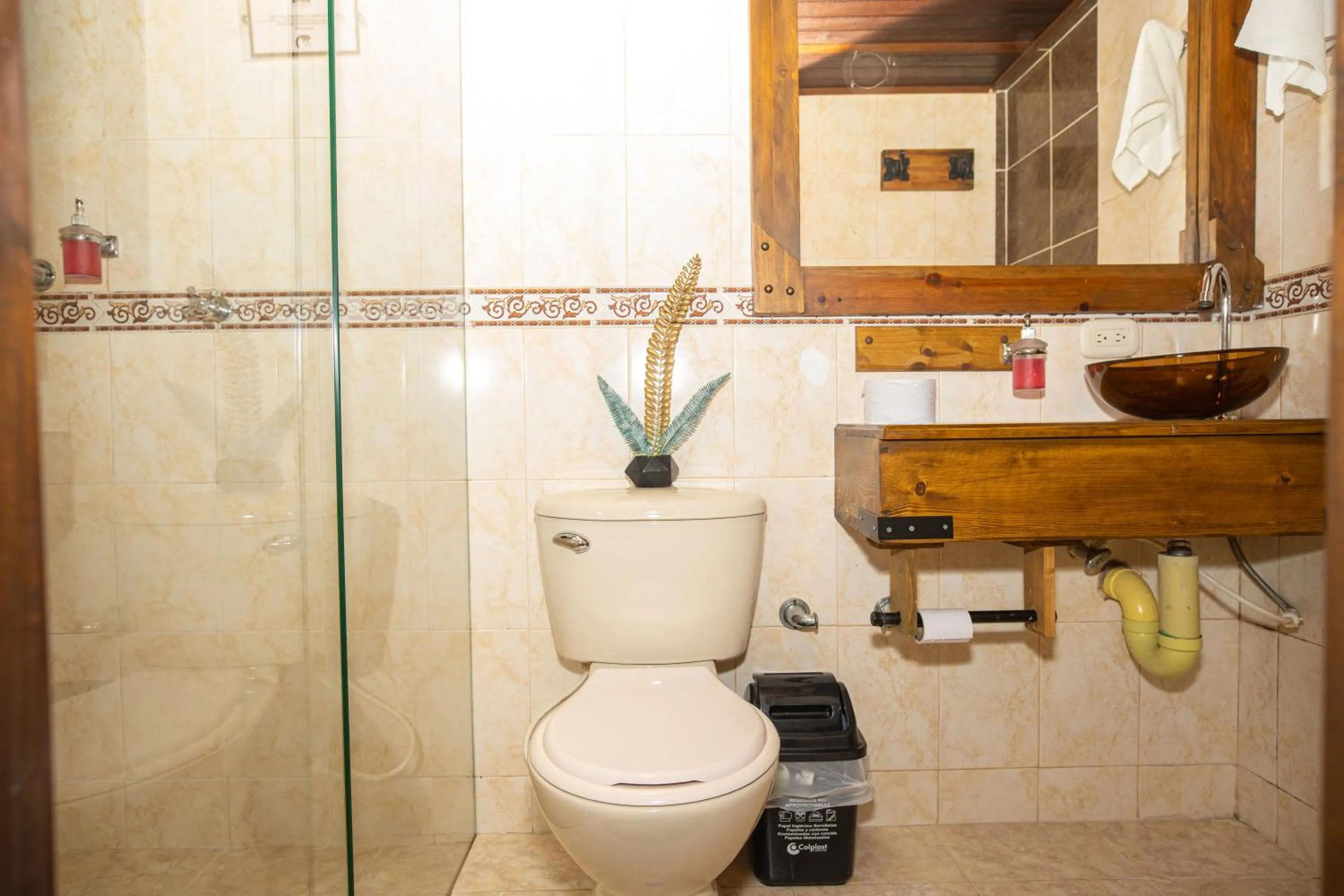 Shower in Hotel Spa Bliss Guatape