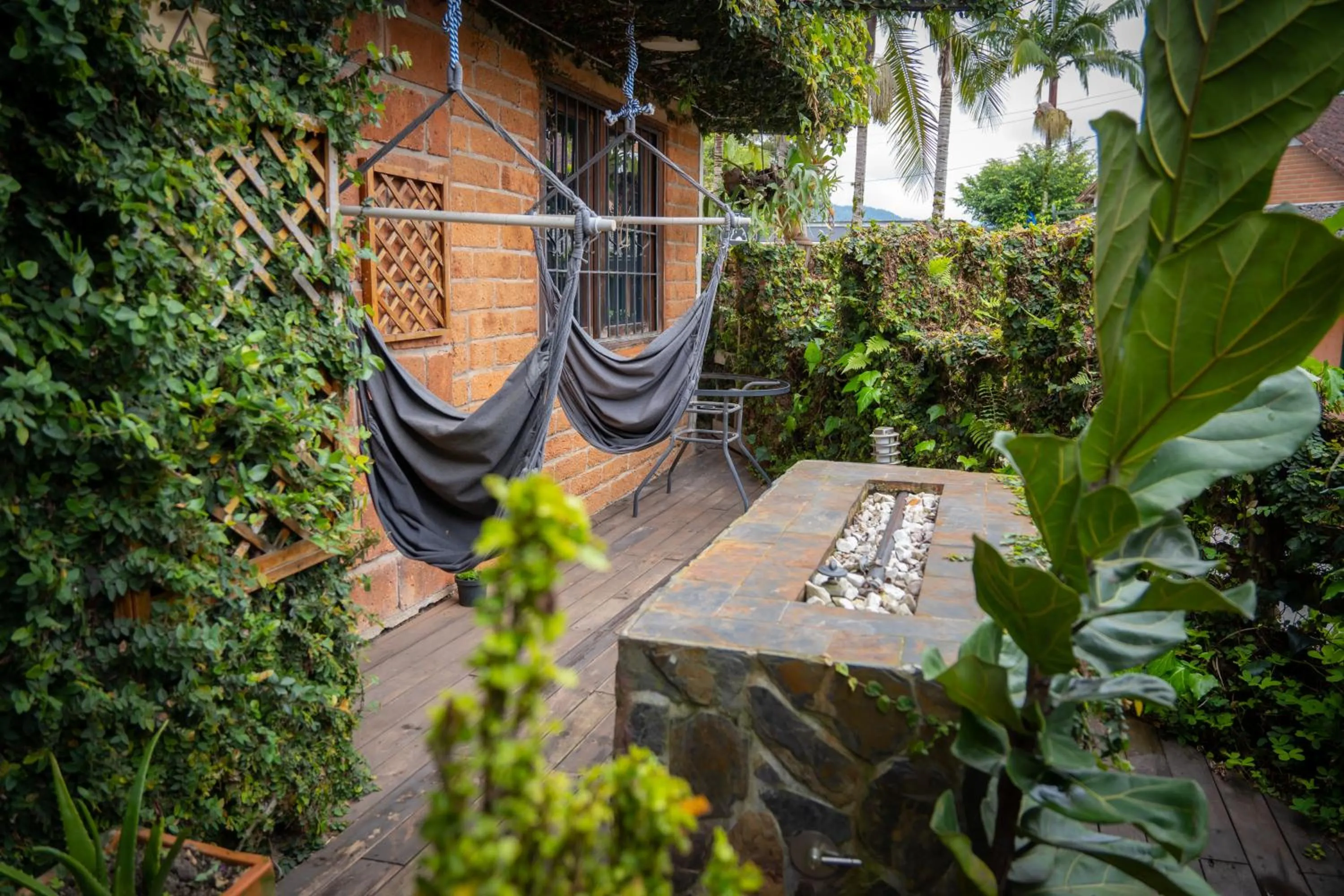 Patio in Hotel Spa Bliss Guatape