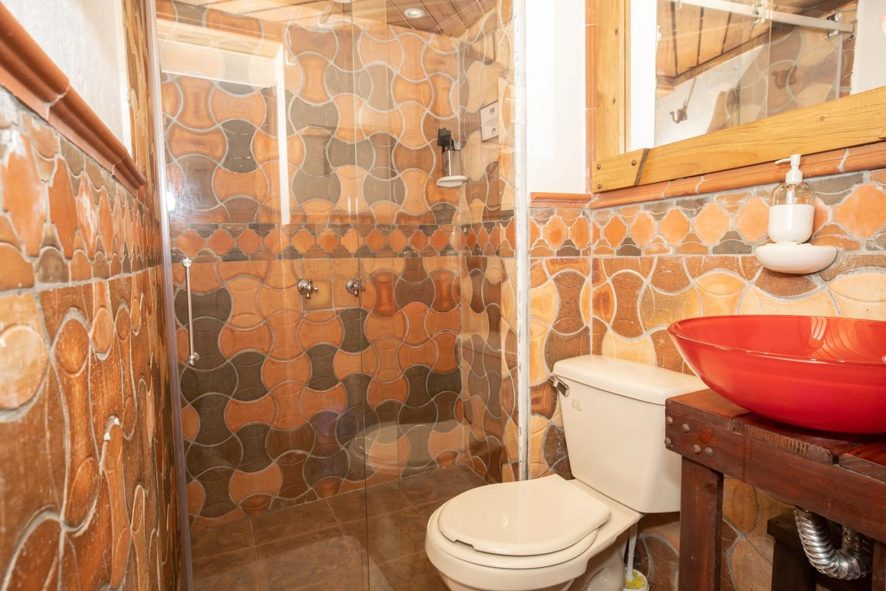 Shower in Hotel Spa Bliss Guatape