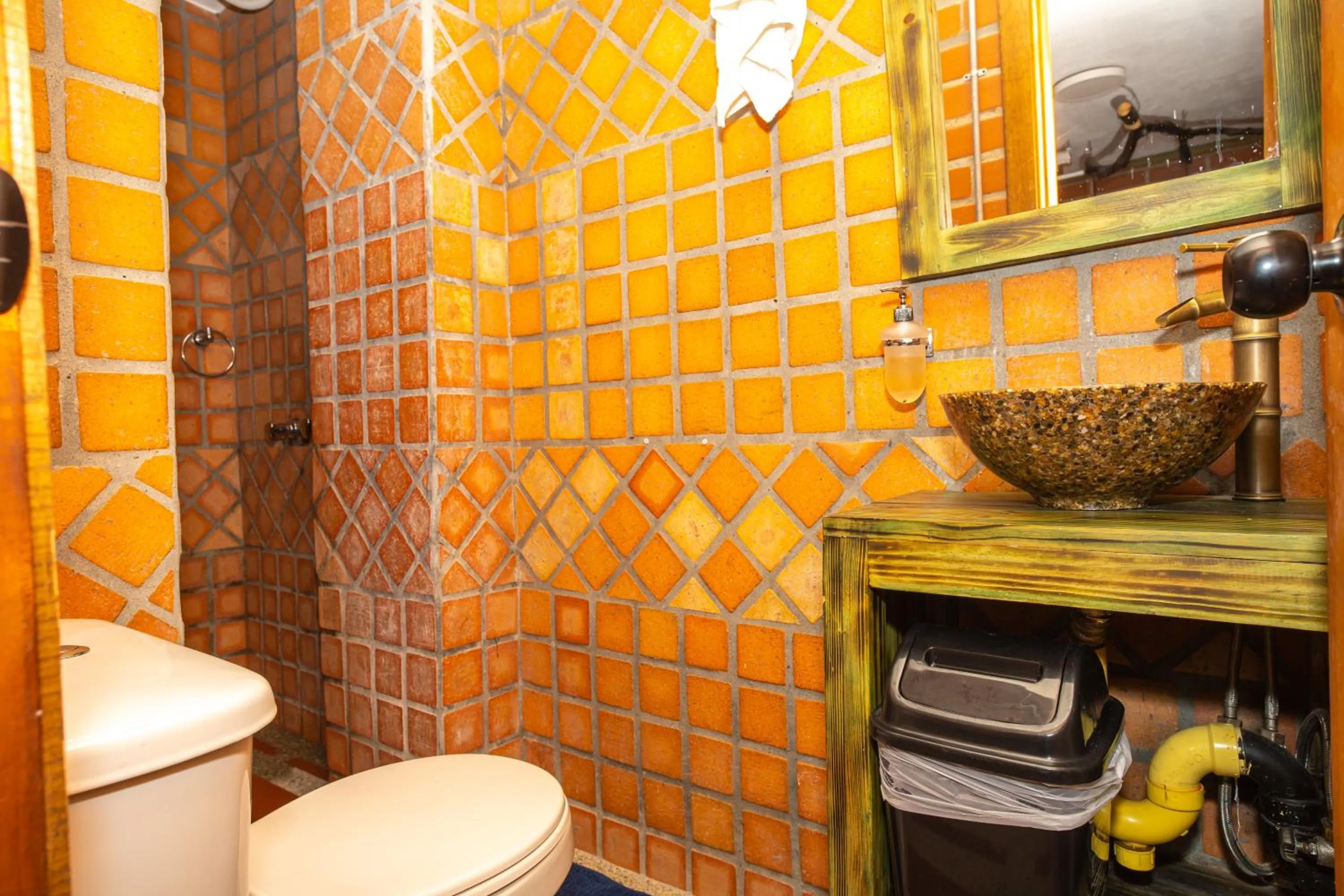 Toilet in Hotel Spa Bliss Guatape