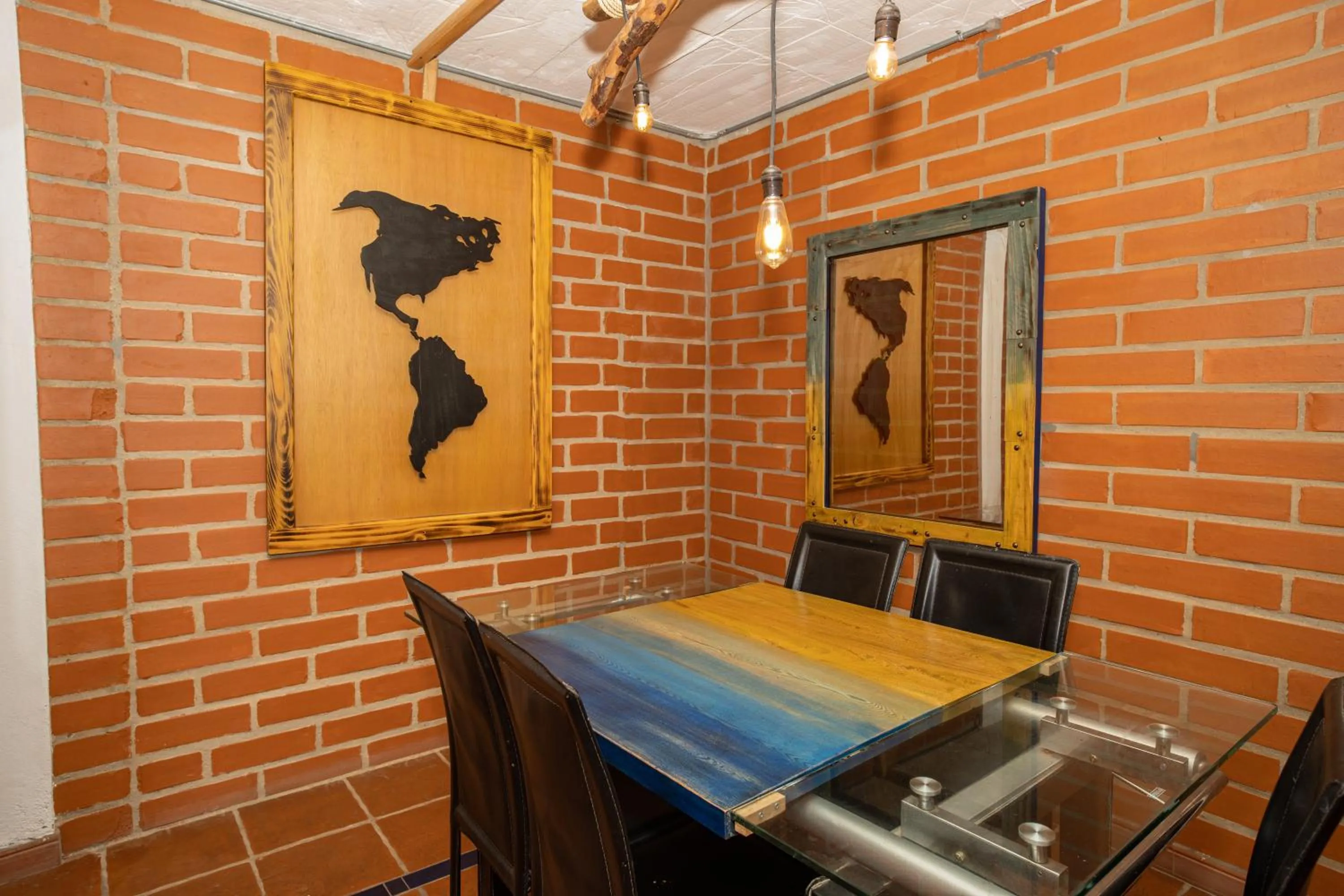 Dining area in Hotel Spa Bliss Guatape