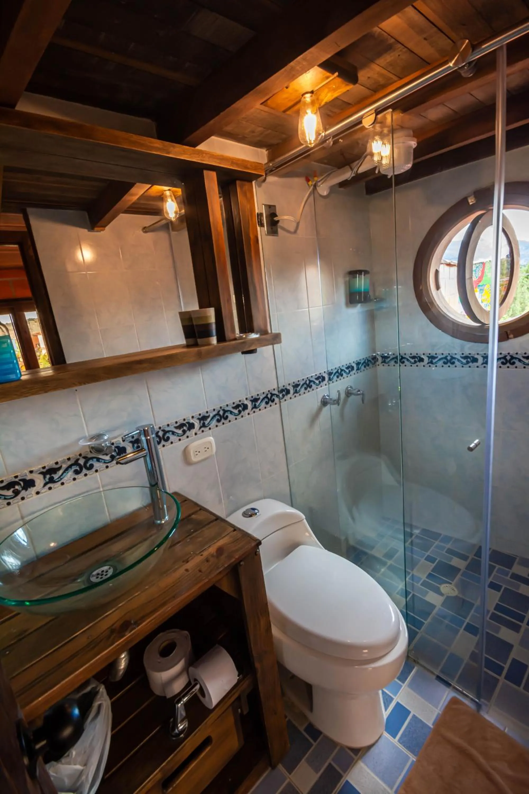 Shower in Hotel Spa Bliss Guatape