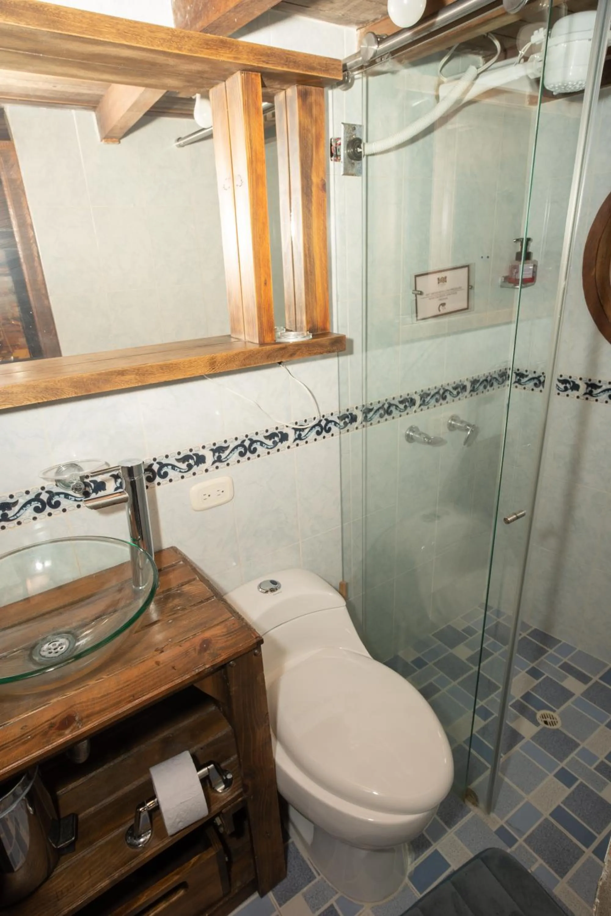 Shower in Hotel Spa Bliss Guatape