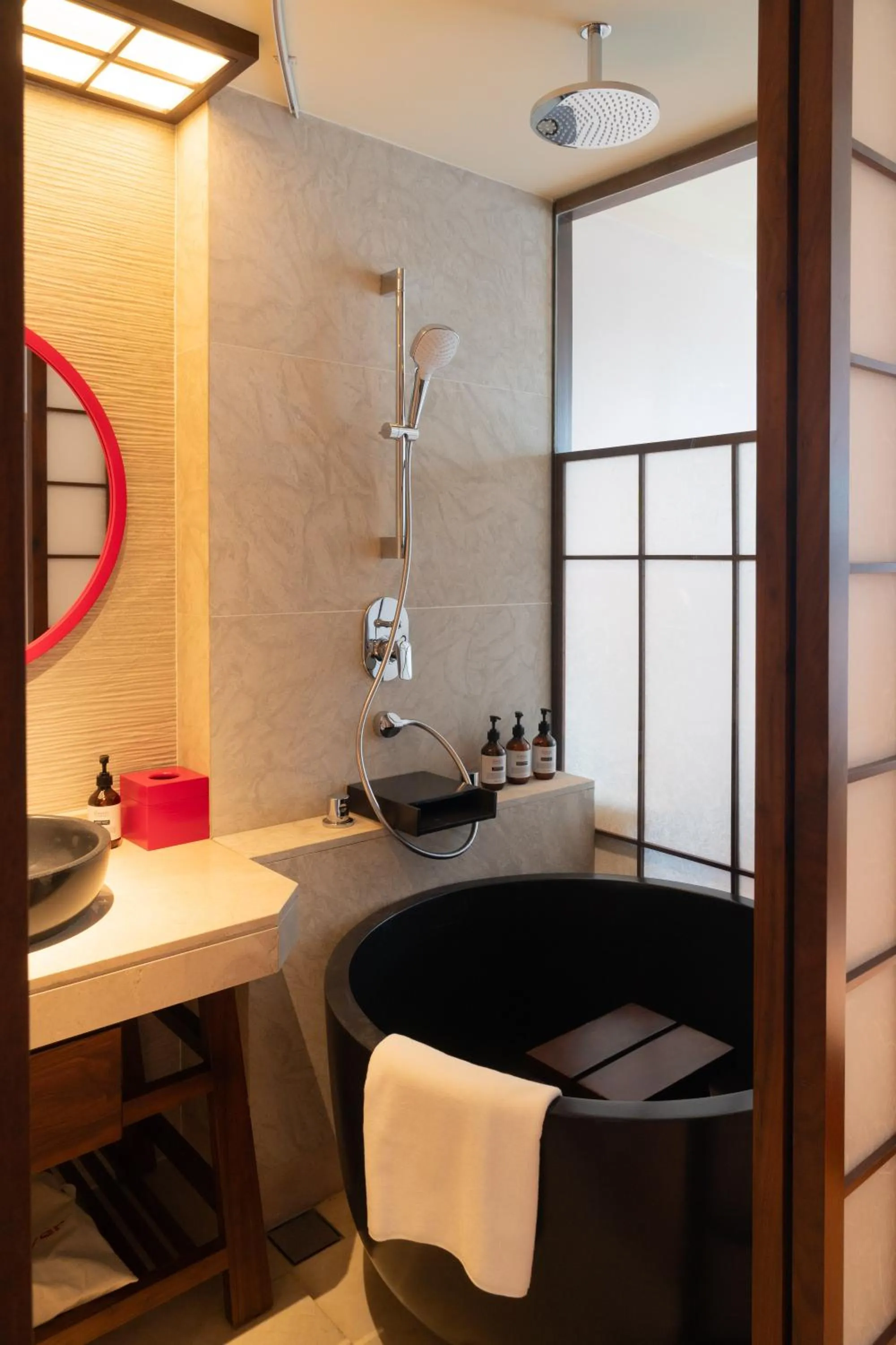 Bathroom in Suzu Saigon - A Boutique Hotel