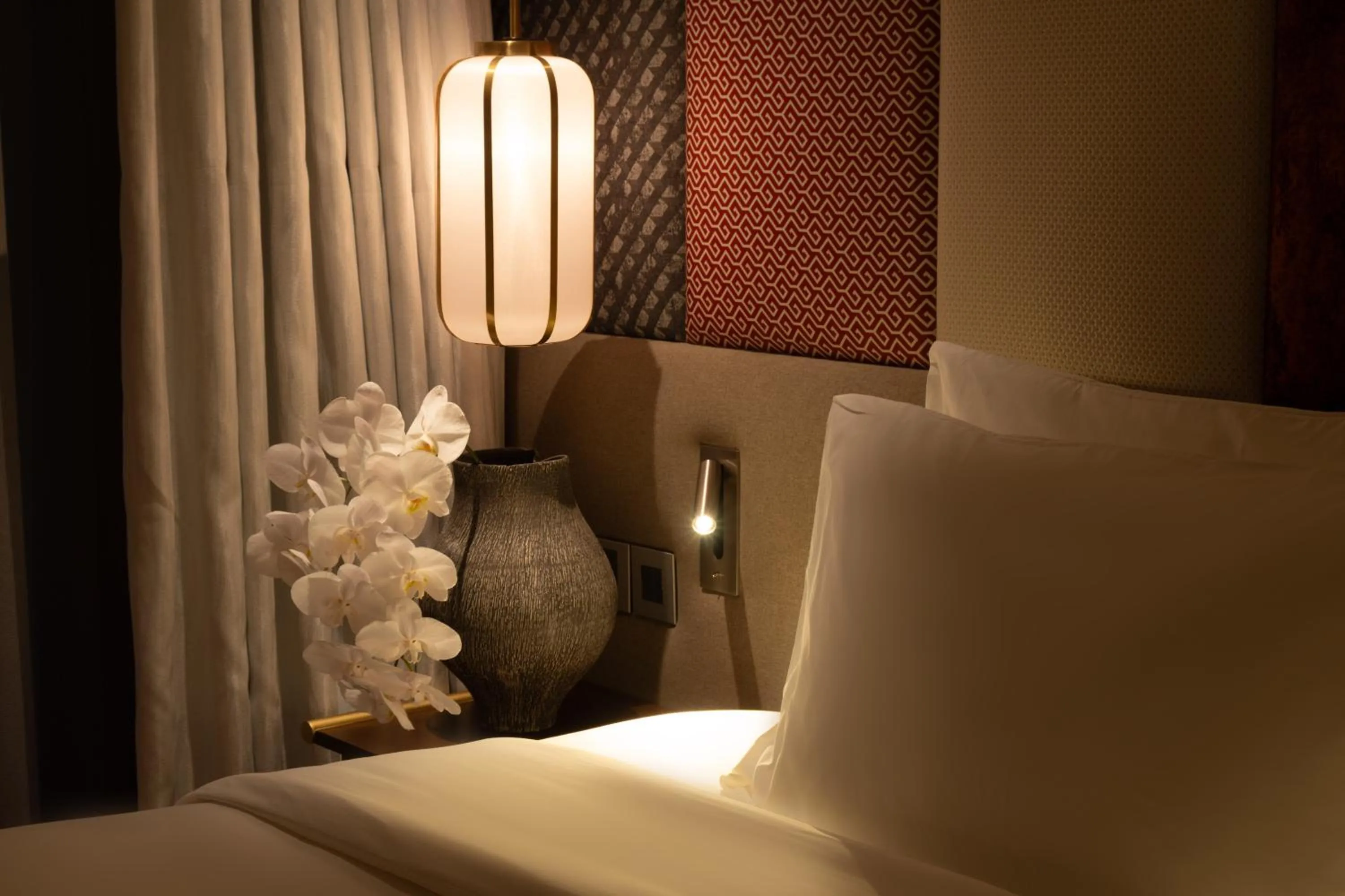 Bed in Suzu Saigon - A Boutique Hotel