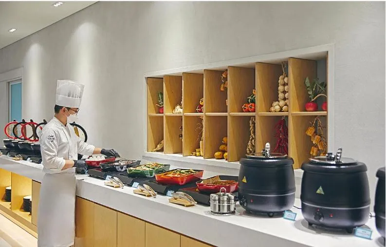 Food and drinks in Belle Fore Resort