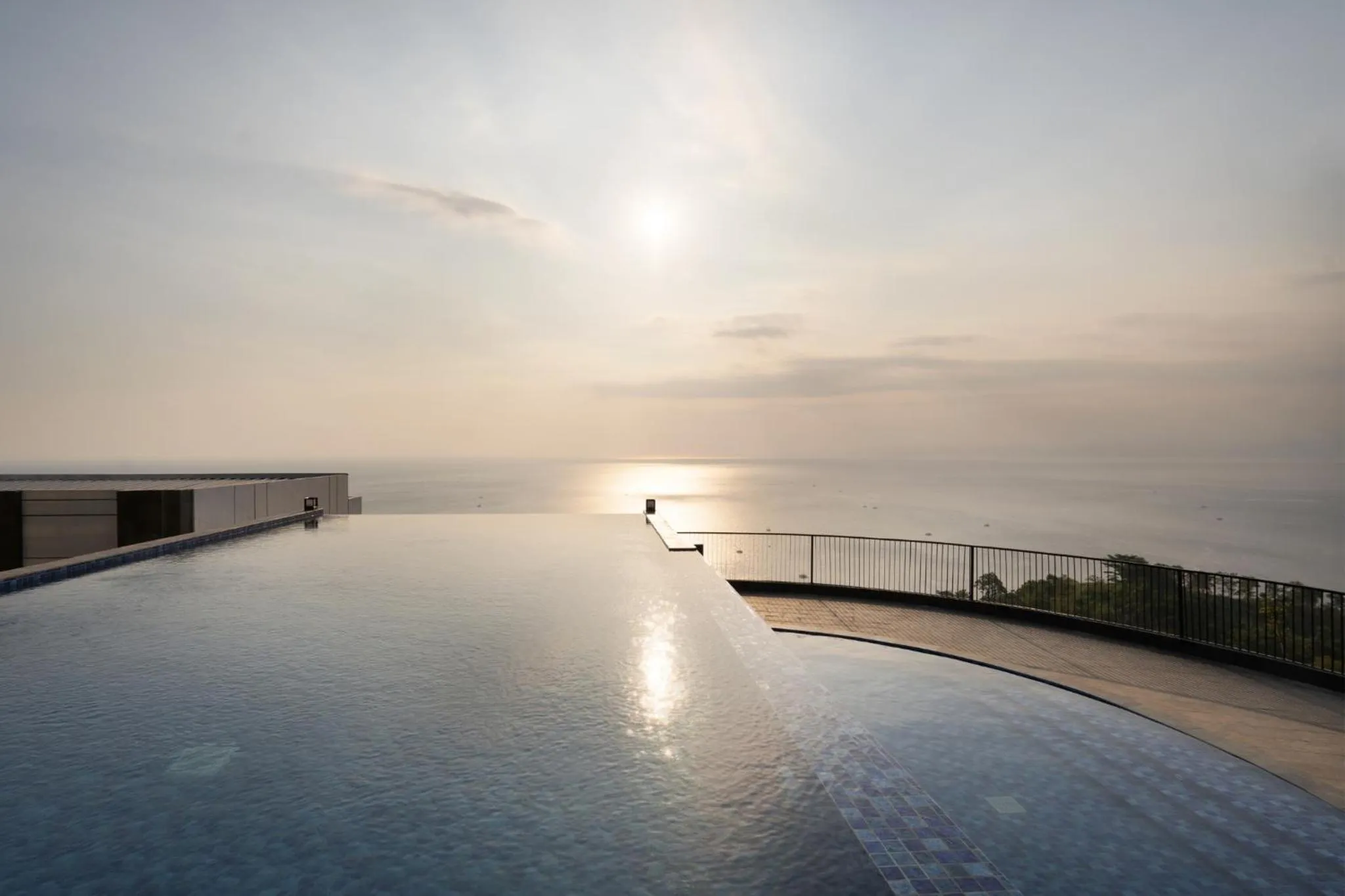 Pool view in Laska Hotel & Resort Ciletuh