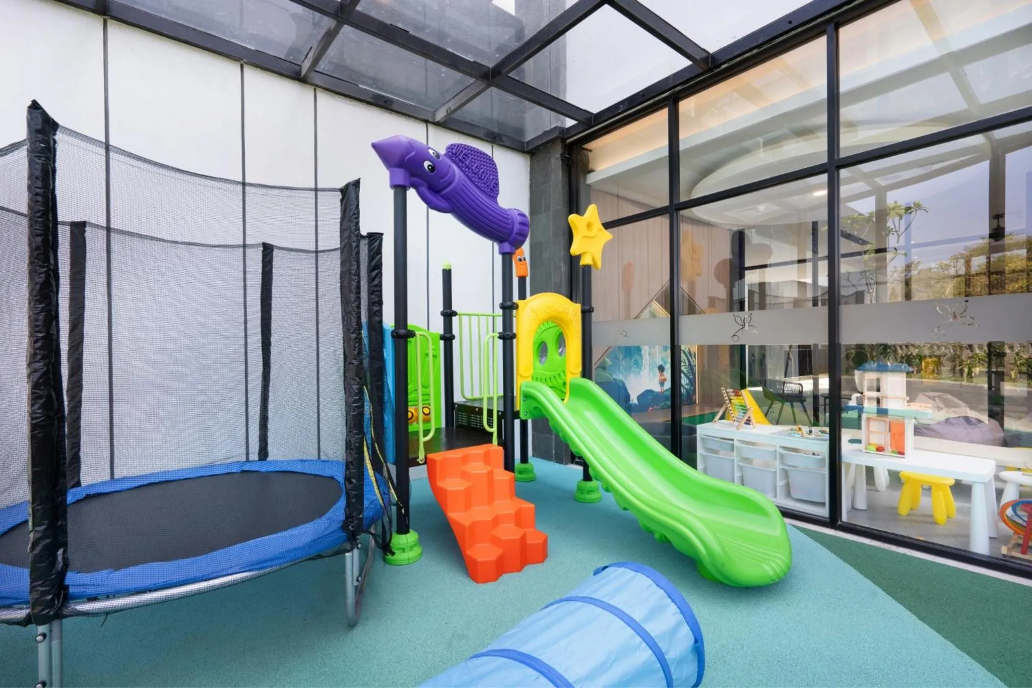 Children play ground in Laska Hotel & Resort Ciletuh