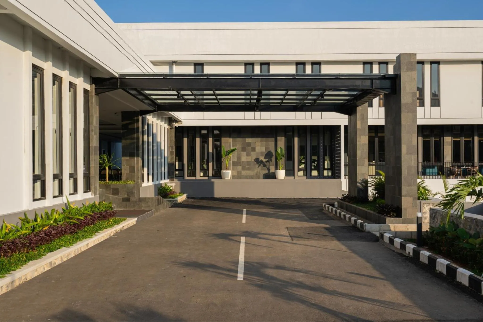 Property building in Laska Hotel & Resort Ciletuh