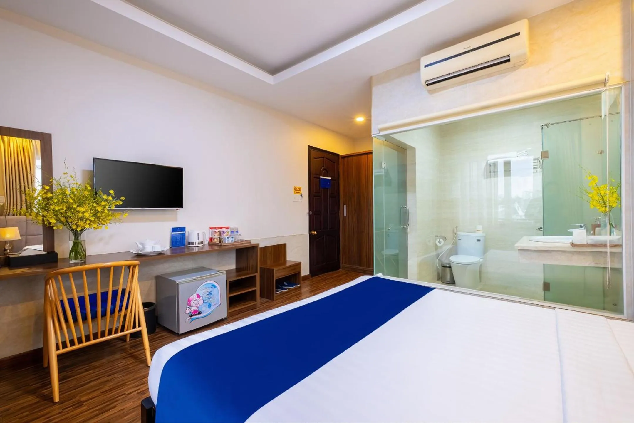 Bed in Sandals Hotel