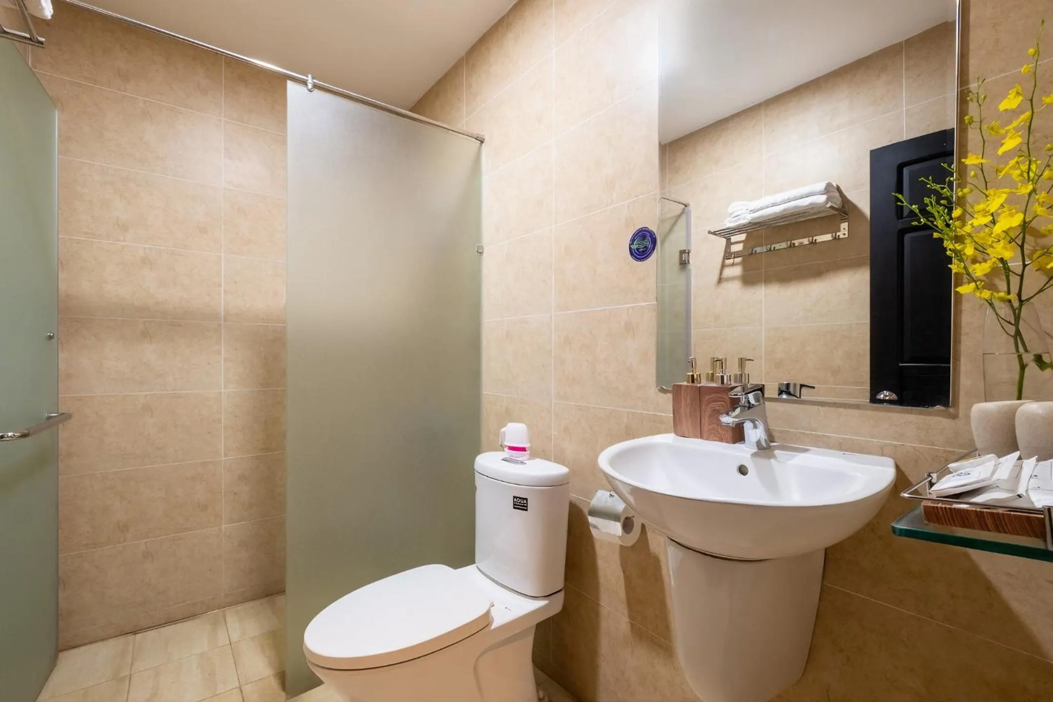 Bathroom in Sandals Hotel