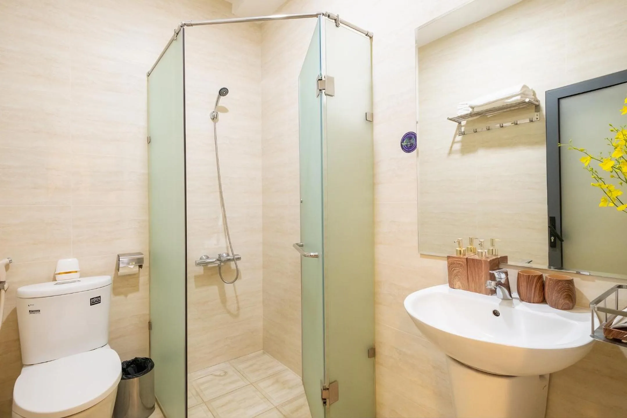 Shower in Sandals Hotel