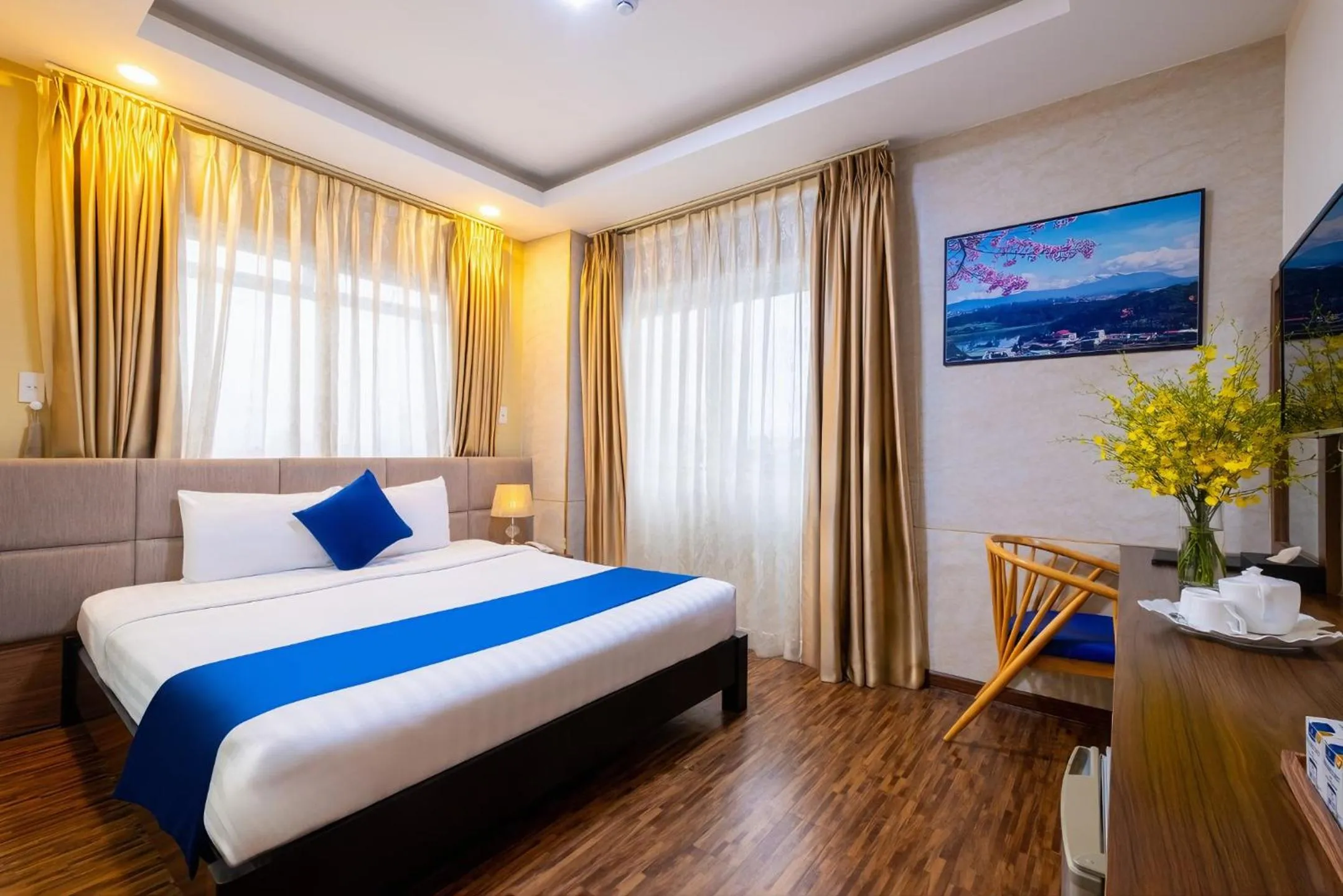 Bed in Sandals Hotel