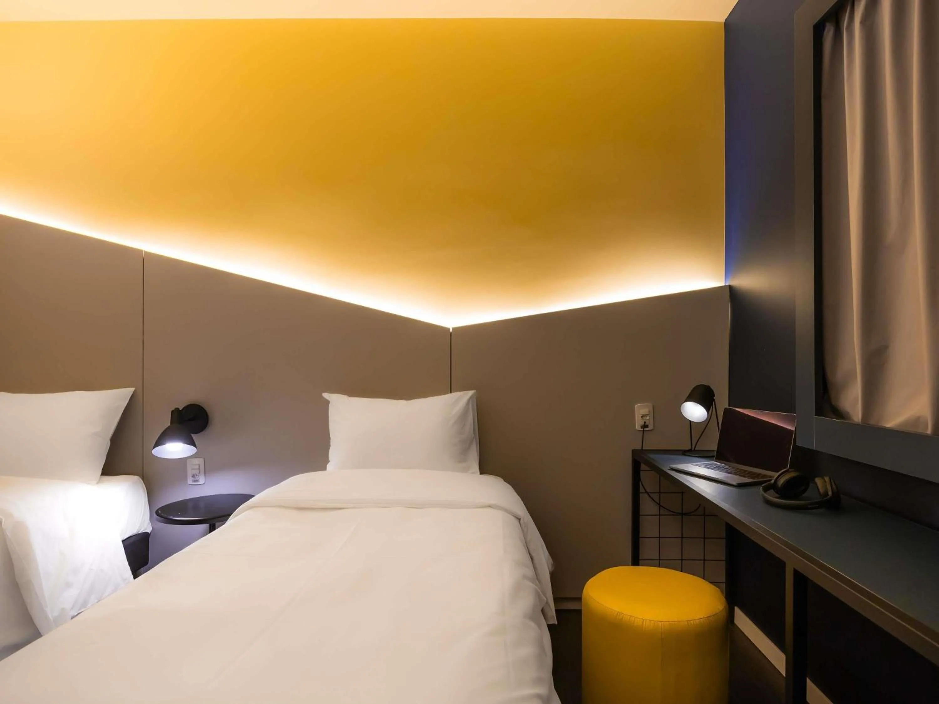 Bedroom, Bed in Ibis Styles Barretos