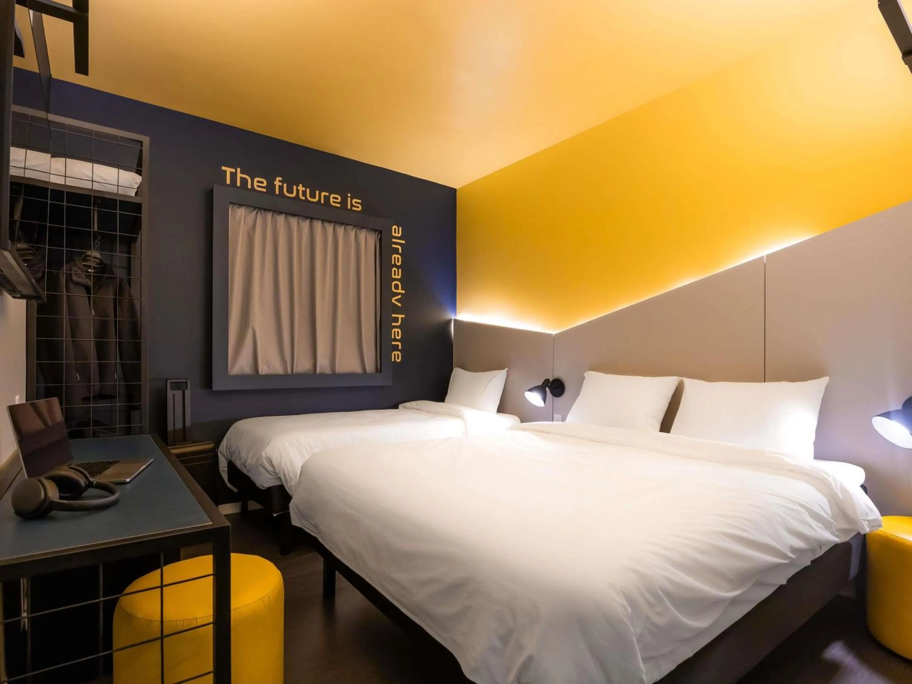 Bedroom, Bed in Ibis Styles Barretos