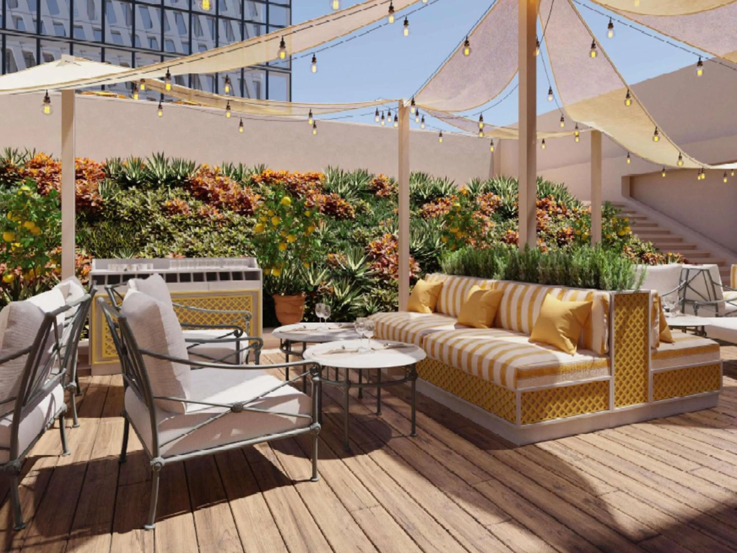 Lounge or bar in Novotel Abidjan Marcory