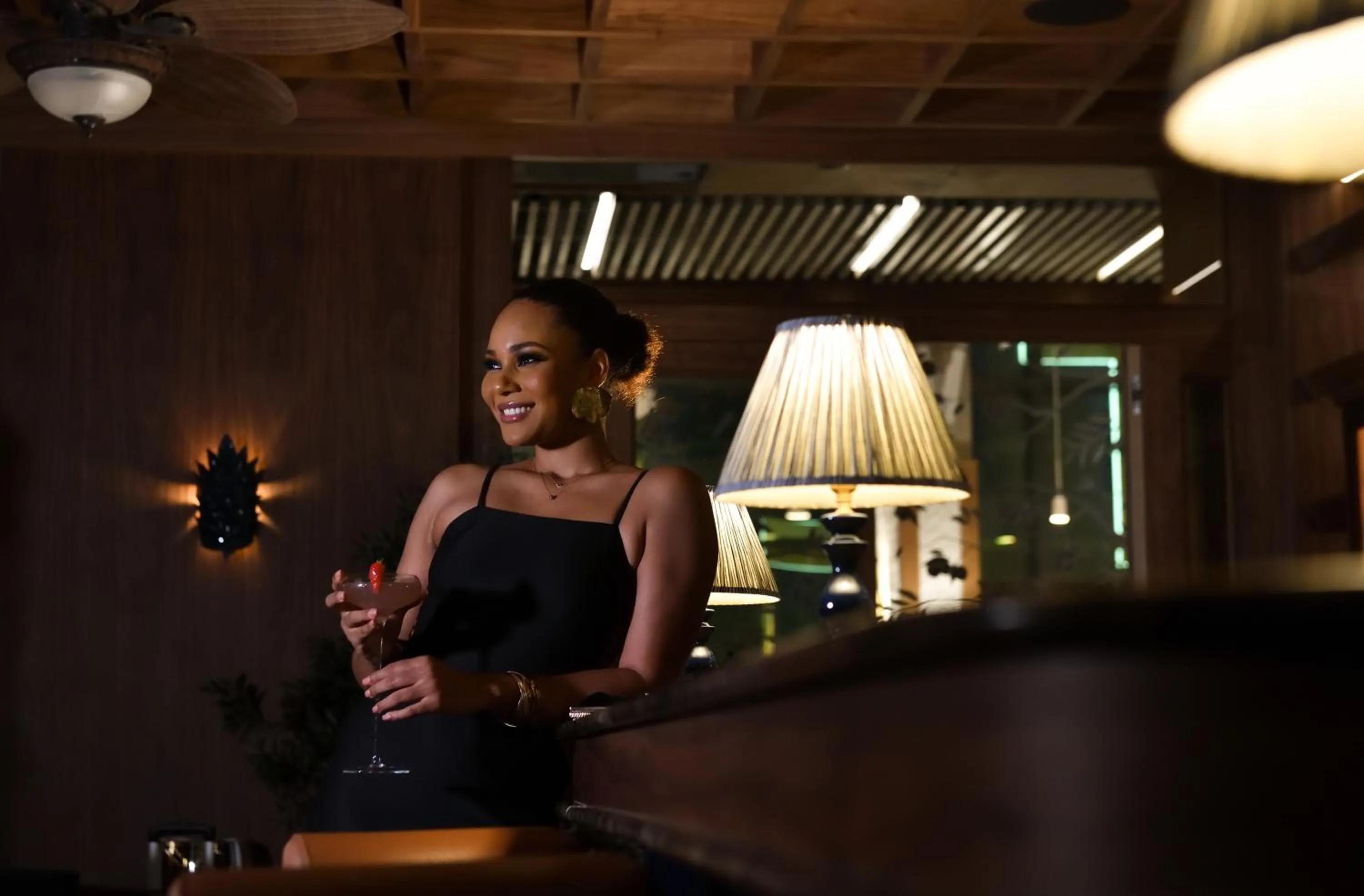 Lounge or bar in Novotel Abidjan Marcory