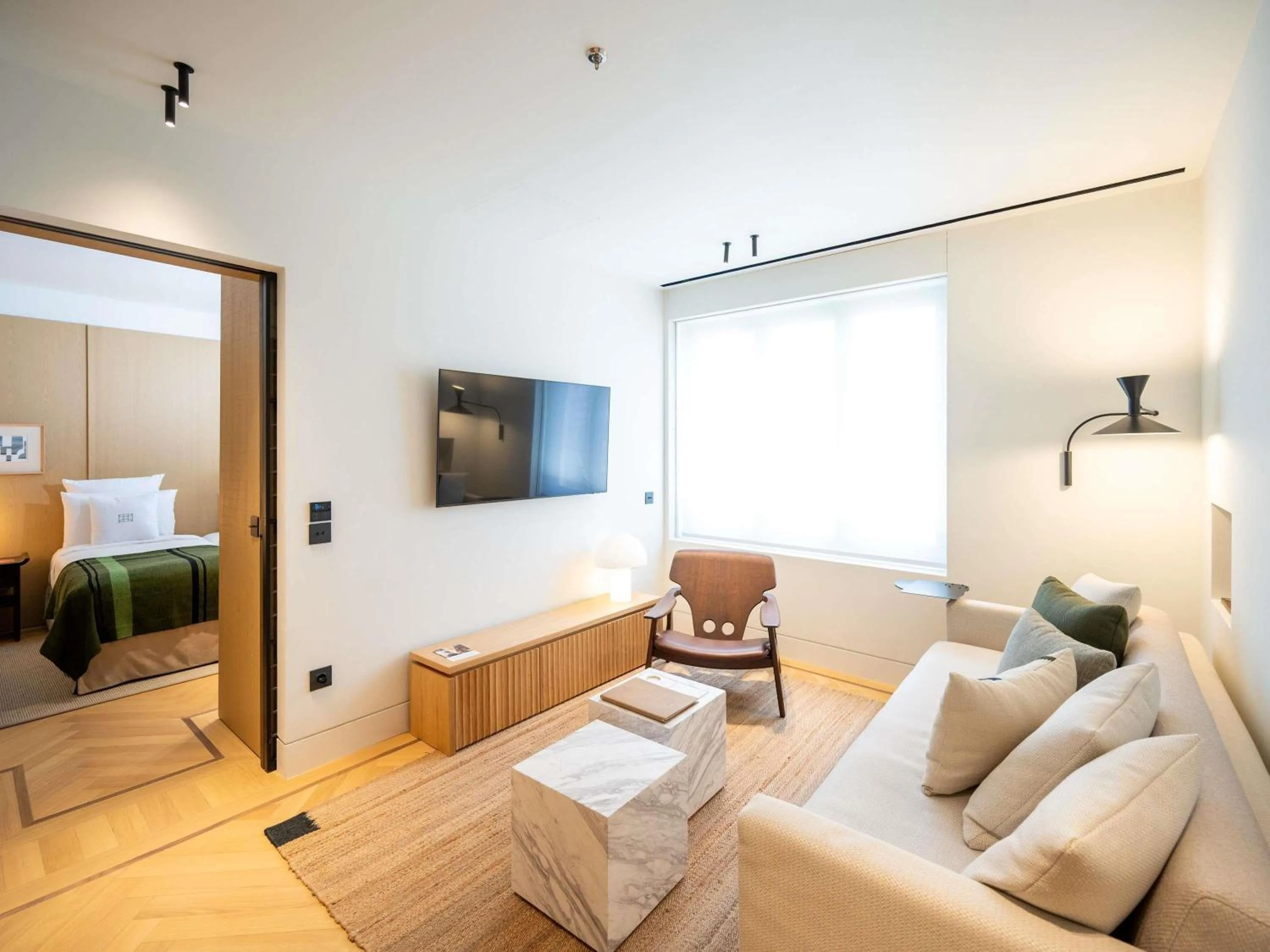 Bedroom in Athens Capital Suites-MGallery Collection