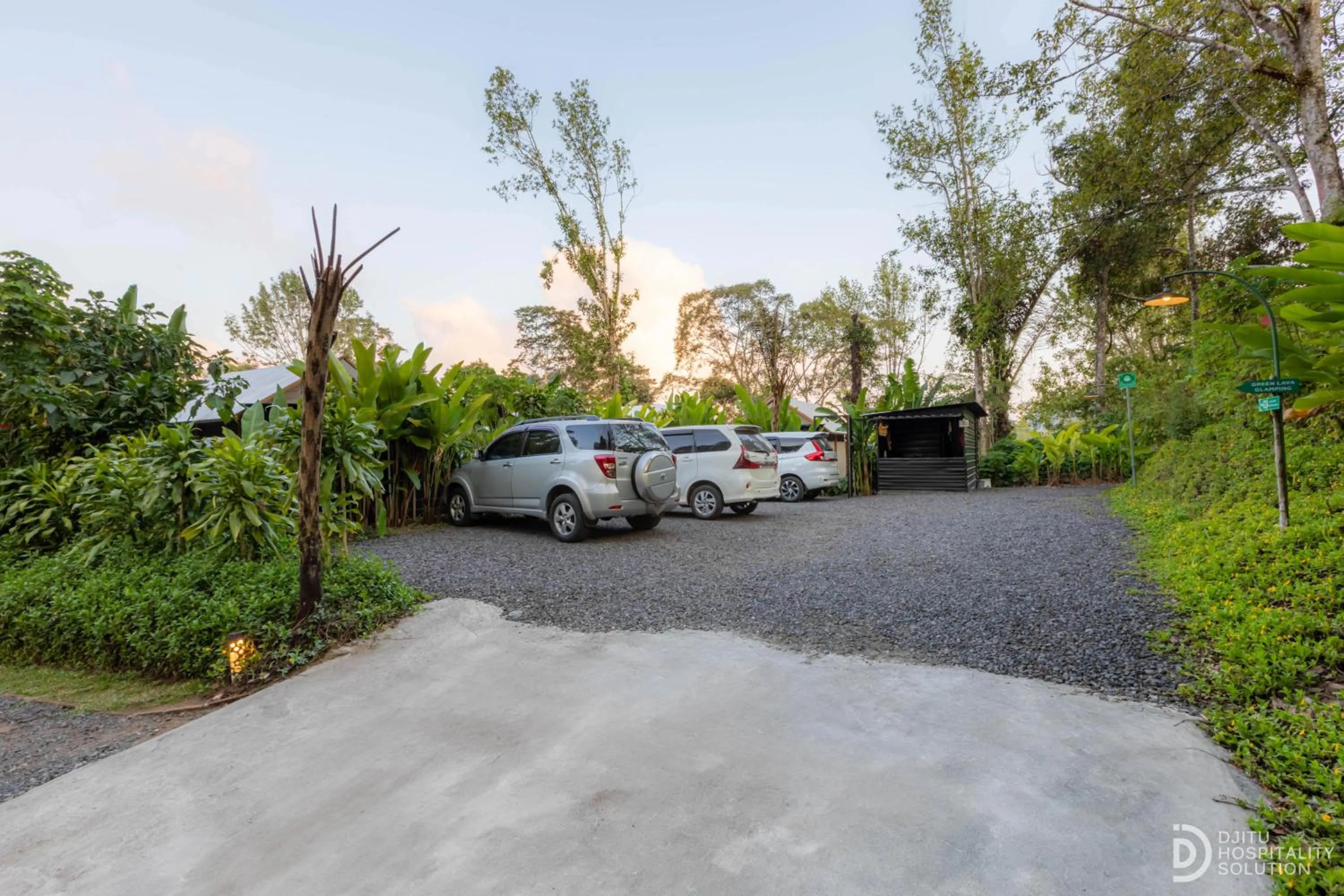 Parking in Green Lava Lake View Glamping Bedugul By IHM